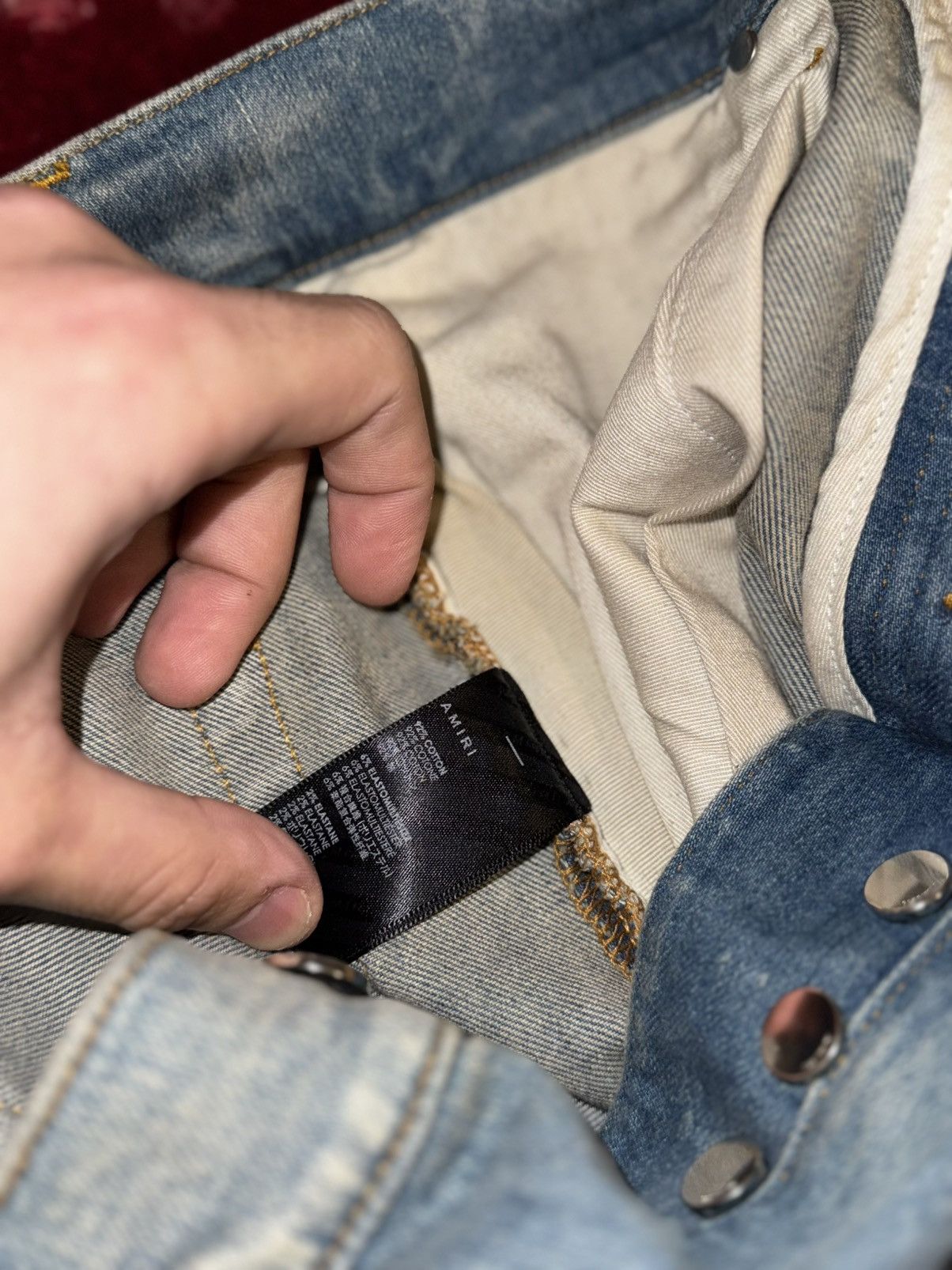 Amiri Amiri X Dubai exclusive bones jeans Size US 33 - 7 Thumbnail