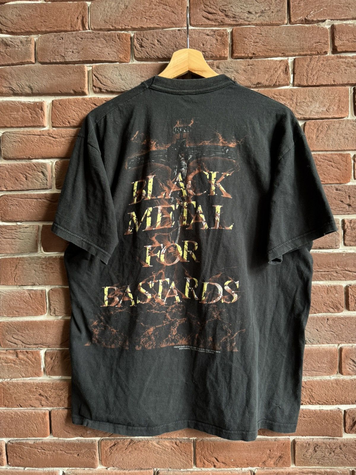 Band Tees Vintage Cradle Of Filth Black Metal For Bastard Band Tee 00s Size US L / EU 52-54 / 3 - 2 Thumbnail