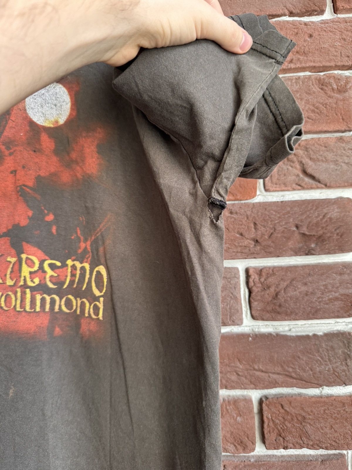 Band Tees Vintage 2001 In Extremo Vollmond Folk Metal Punk Washed Size US XL / EU 56 / 4 - 8 Thumbnail