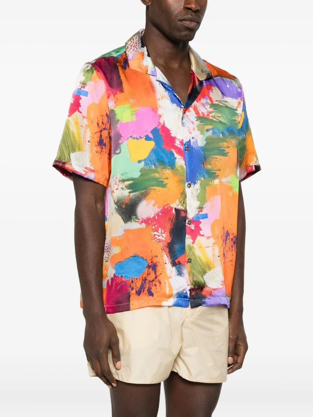 Other Parker Brush-Print Shirt – Contemporary Artistic Essential Size US XL / EU 56 / 4 - 3 Thumbnail