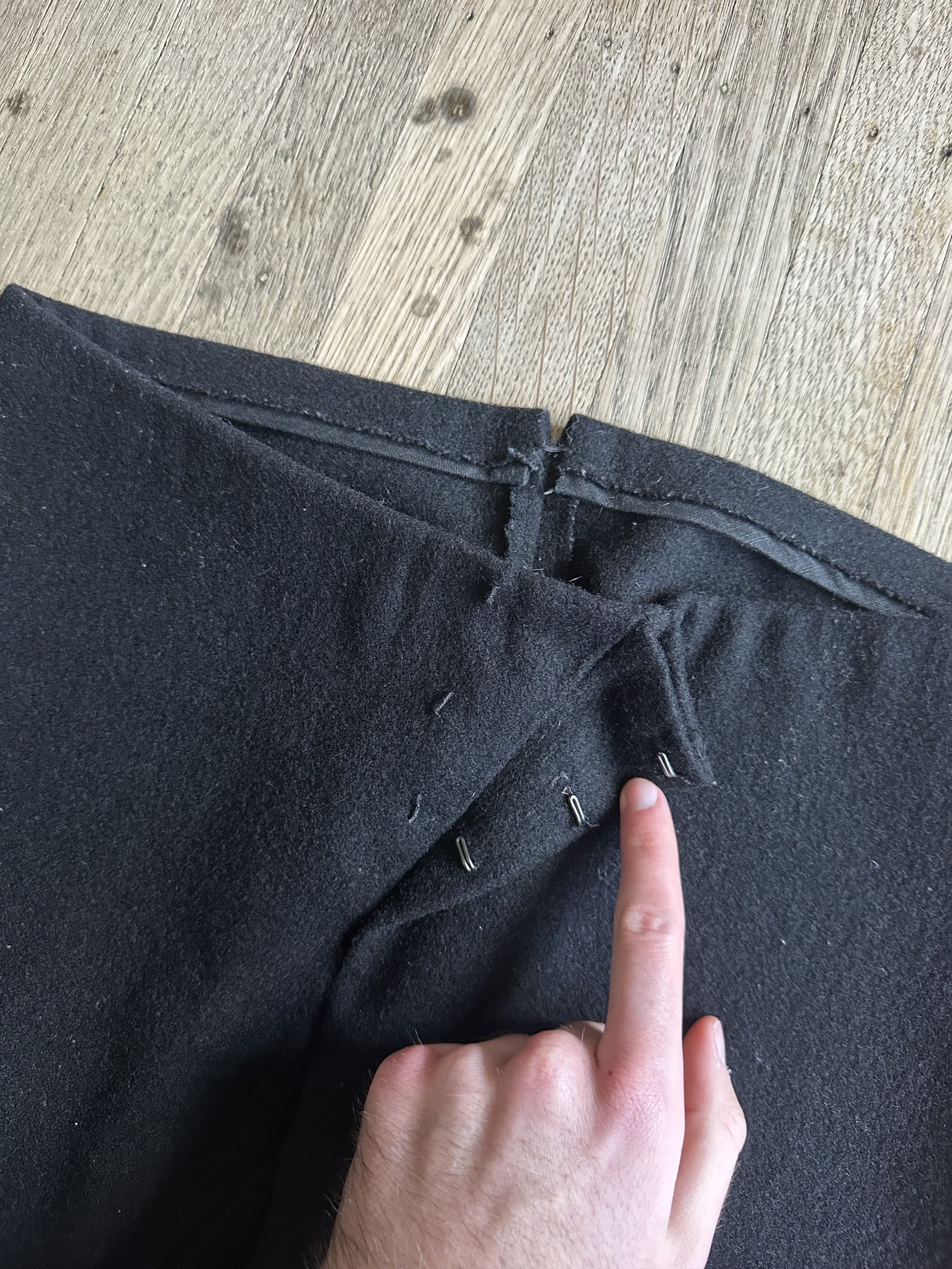 Carpe Diem Linea boiled wool pants Size US 30 / EU 46 - 4 Thumbnail