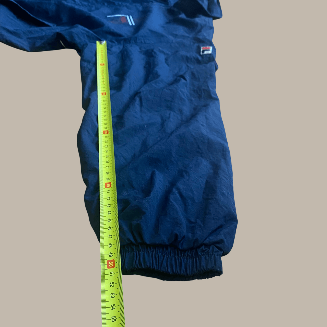 Fila Vintage Fila Windbreaker Bomber made in Italy Navy Nylon Size US M / EU 48-50 / 2 - 12 Thumbnail