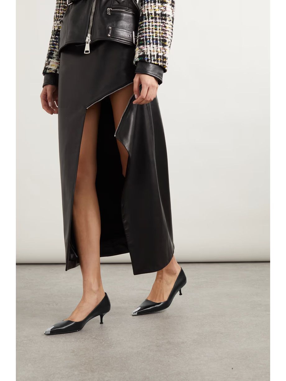 Alexander McQueen o1y0225 Pumps in Black Size US 6 / IT 36 - 2 Thumbnail