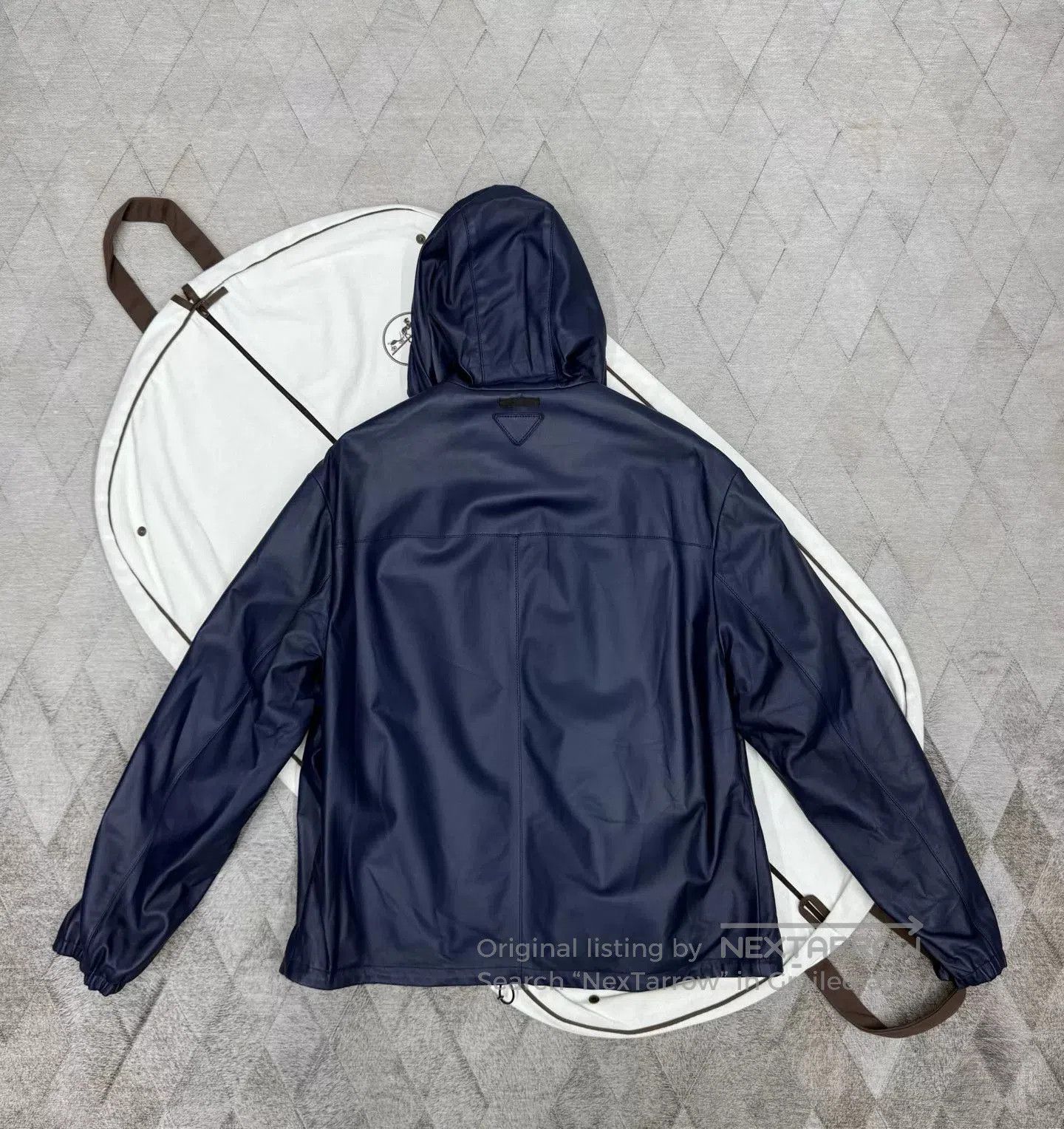 Prada Prada New Leather Jacket Autumn Winter. Size US L / EU 52-54 / 3 - 8 Thumbnail