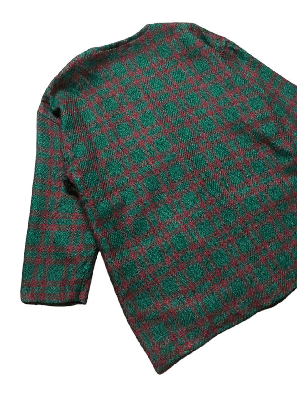 Givenchy × Vintage 💥Vintage Givenchy Glamour Plaid Coat Jacket Size L / US 10 / IT 46 - 9 Thumbnail