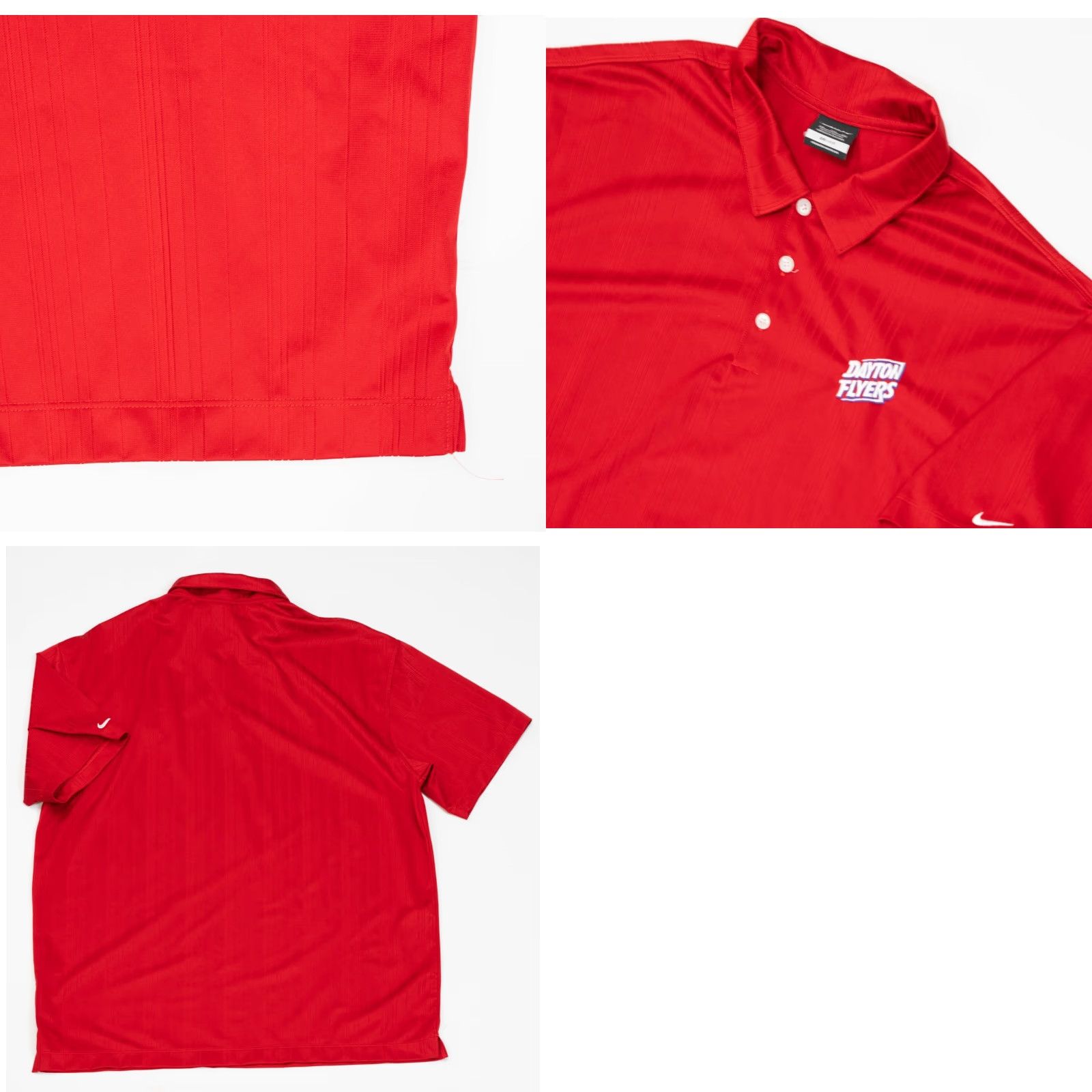 Nike Nike Dayton Flyers Golf Polo Short Sleeve T-Shirt Men 2XL Red NCAA Nike Golf College 90s Size US XXL / EU 58 / 5 - 9 Thumbnail