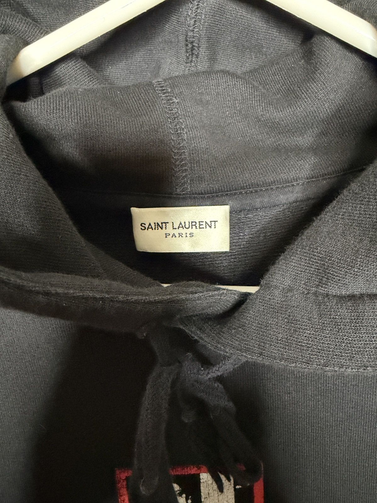 Saint Laurent Paris SLP Everything Now Photo Collage Hoodie - 2018 Size US M / EU 48-50 / 2 - 4 Thumbnail