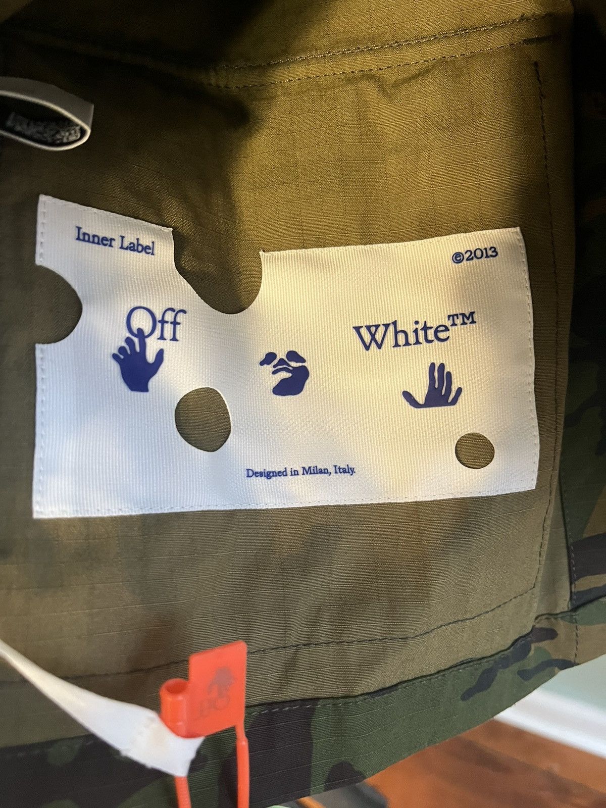 Off-White Off-White Camo Patch Field Jacket- Green Size US S / EU 44-46 / 1 - 7 Thumbnail