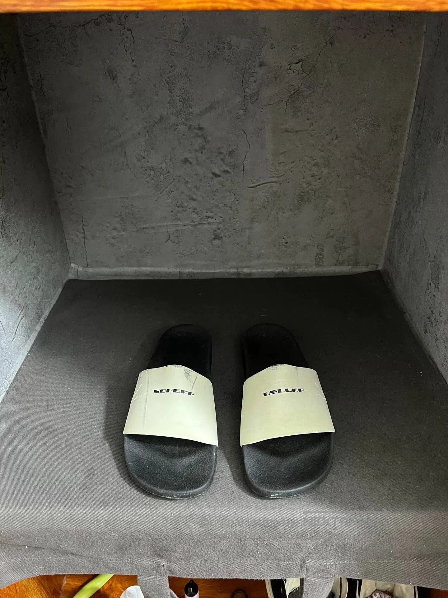 Rick Owens Drkshdw Rick Owens Black Slide Sandals. Size US 8 / EU 41 - 3 Thumbnail