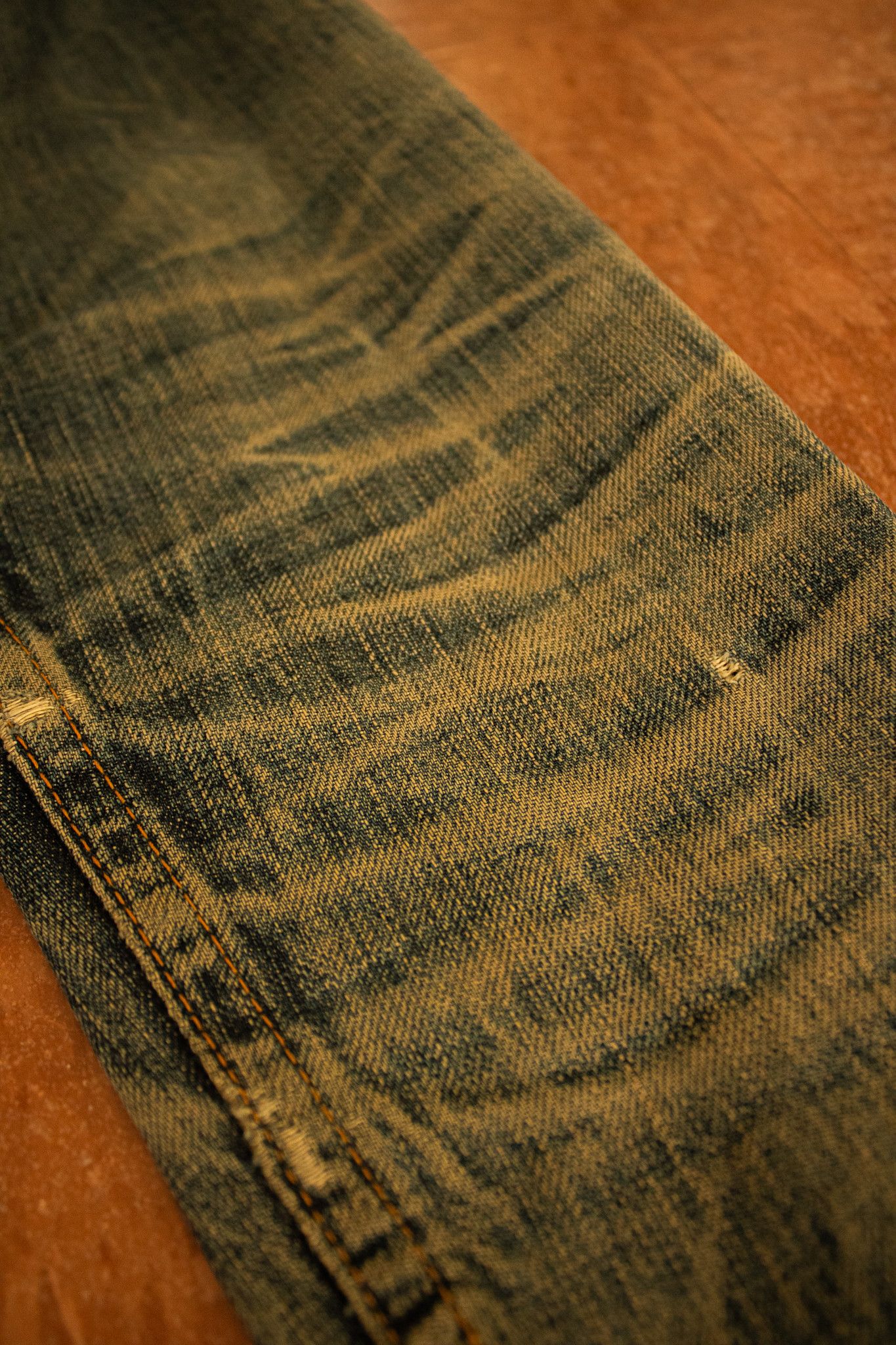 Kicking Mule Workshop KMW (Kicking Mule Workshop) Type 1 Selvedge Denim Jacket Size US M / EU 48-50 / 2 - 8 Thumbnail