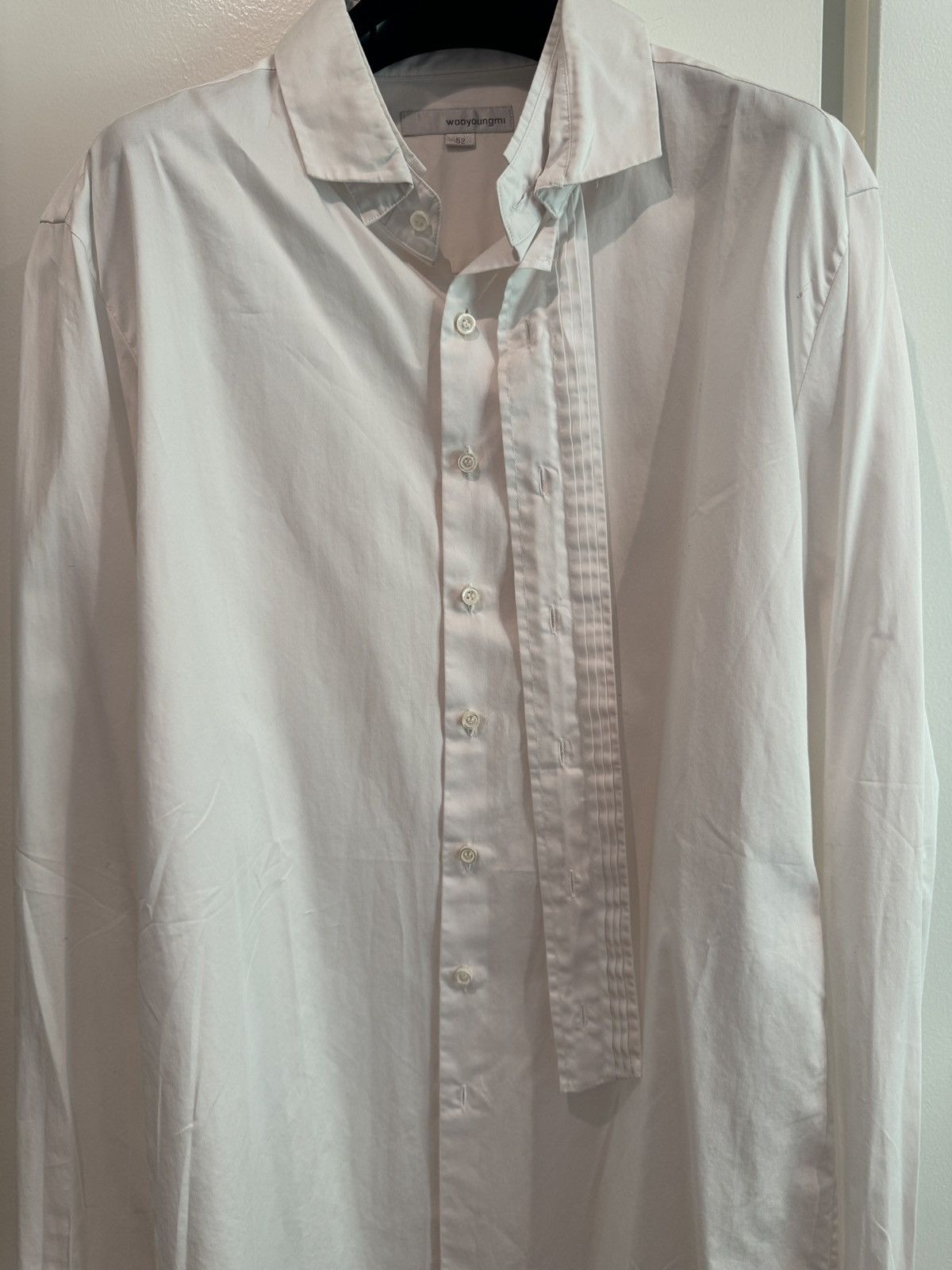 Wooyoungmi Wooyoungmi white Button Up Shirt Size US L / EU 52-54 / 3 - 4 Thumbnail