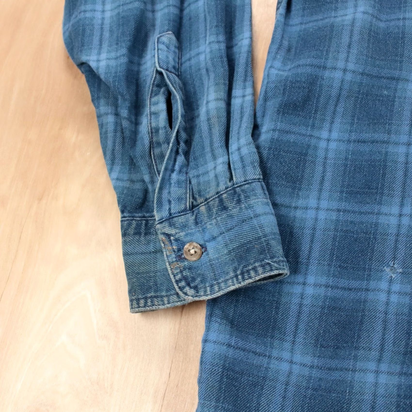 Vintage vtg 90s LL BEAN flannel shirt LARGE TALL cotton plaid checks usa grunge indie Size US L / EU 52-54 / 3 - 6 Thumbnail