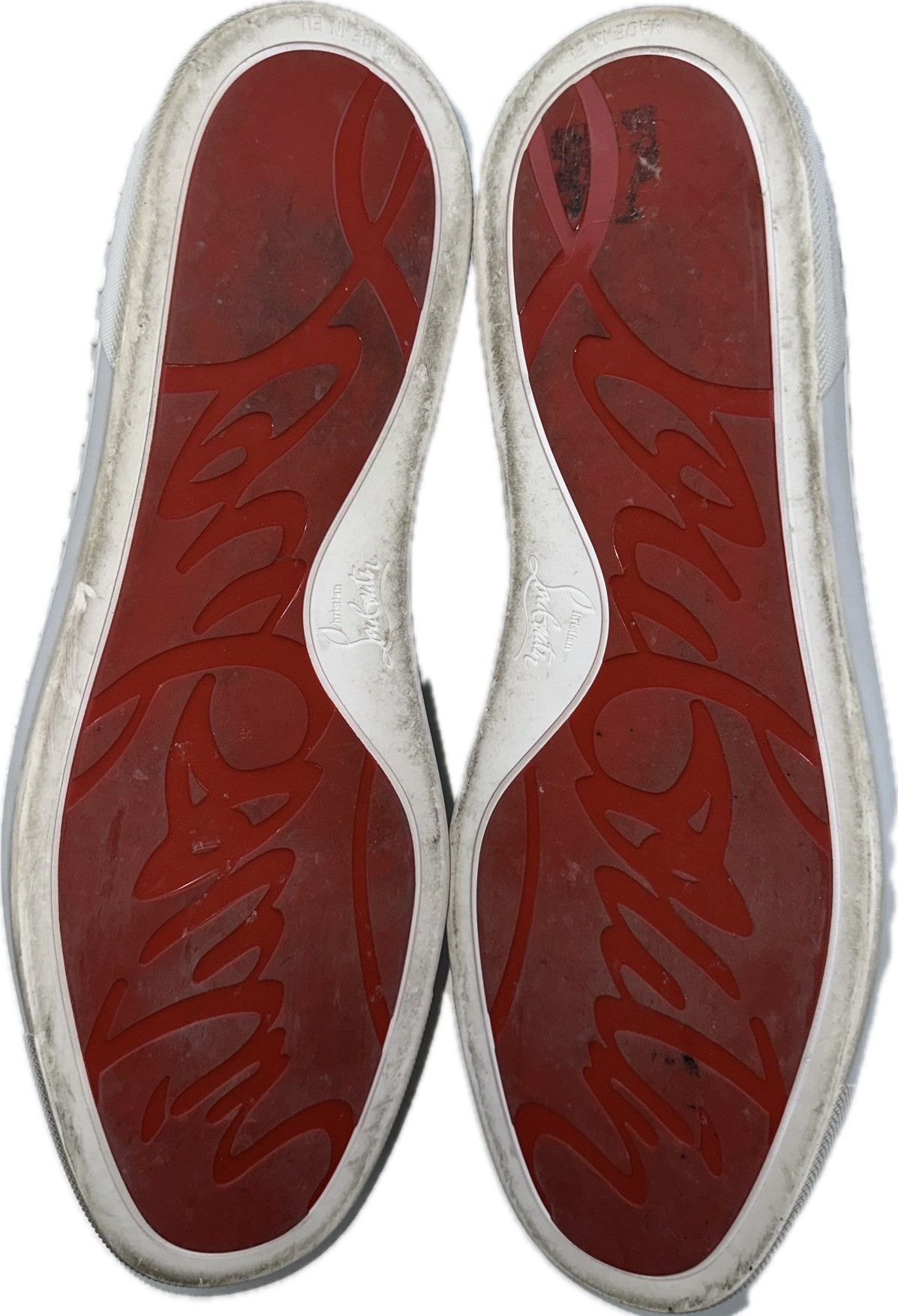 Christian Louboutin Christian Louboutin Suede Sneakers Size US 13 / EU 46 - 5 Thumbnail