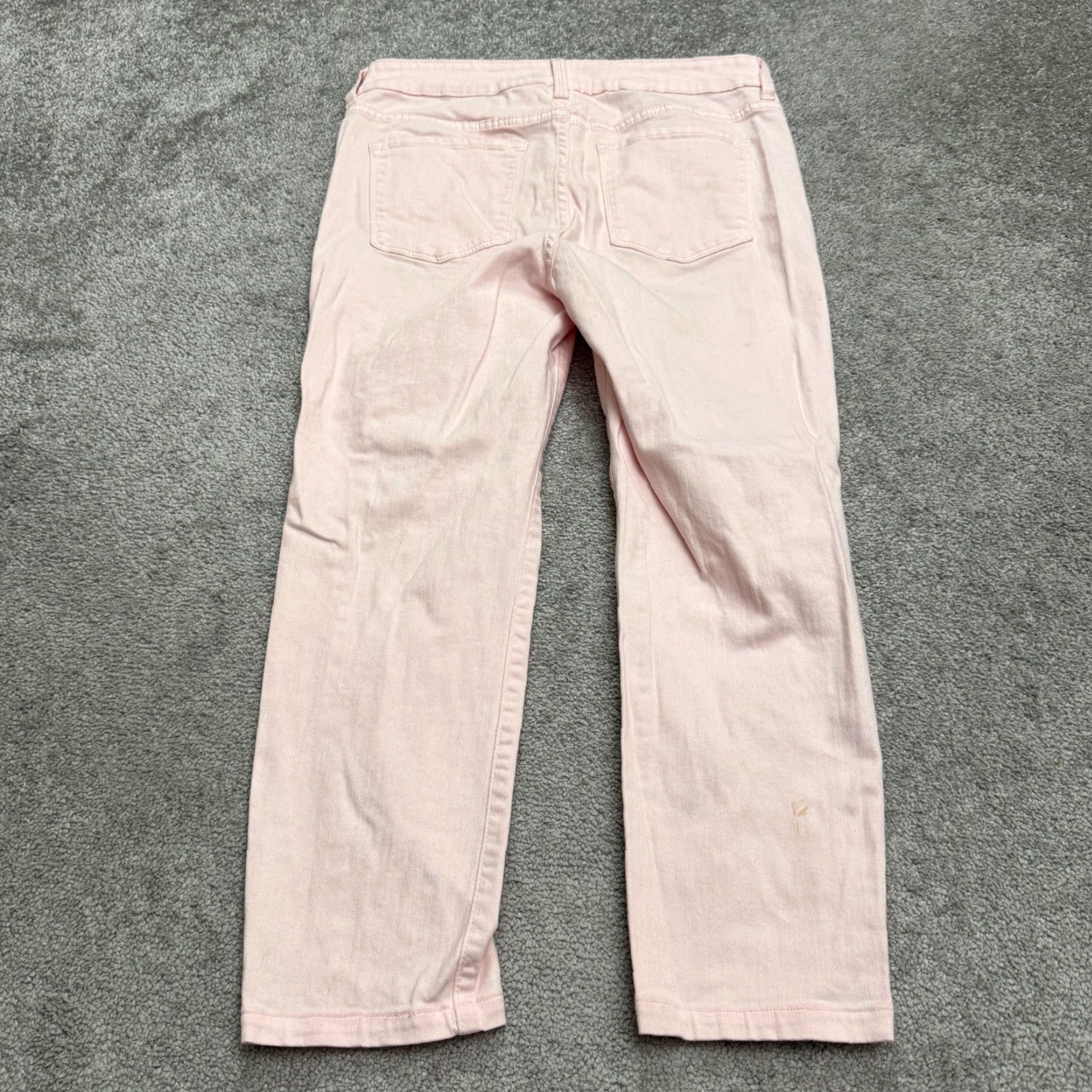 Bdg NYDJ Pink Denim Jeans Womens 10P Petite Ankle Straight Leg High Rise Size 32" / US 10 / IT 46 - 2 Thumbnail