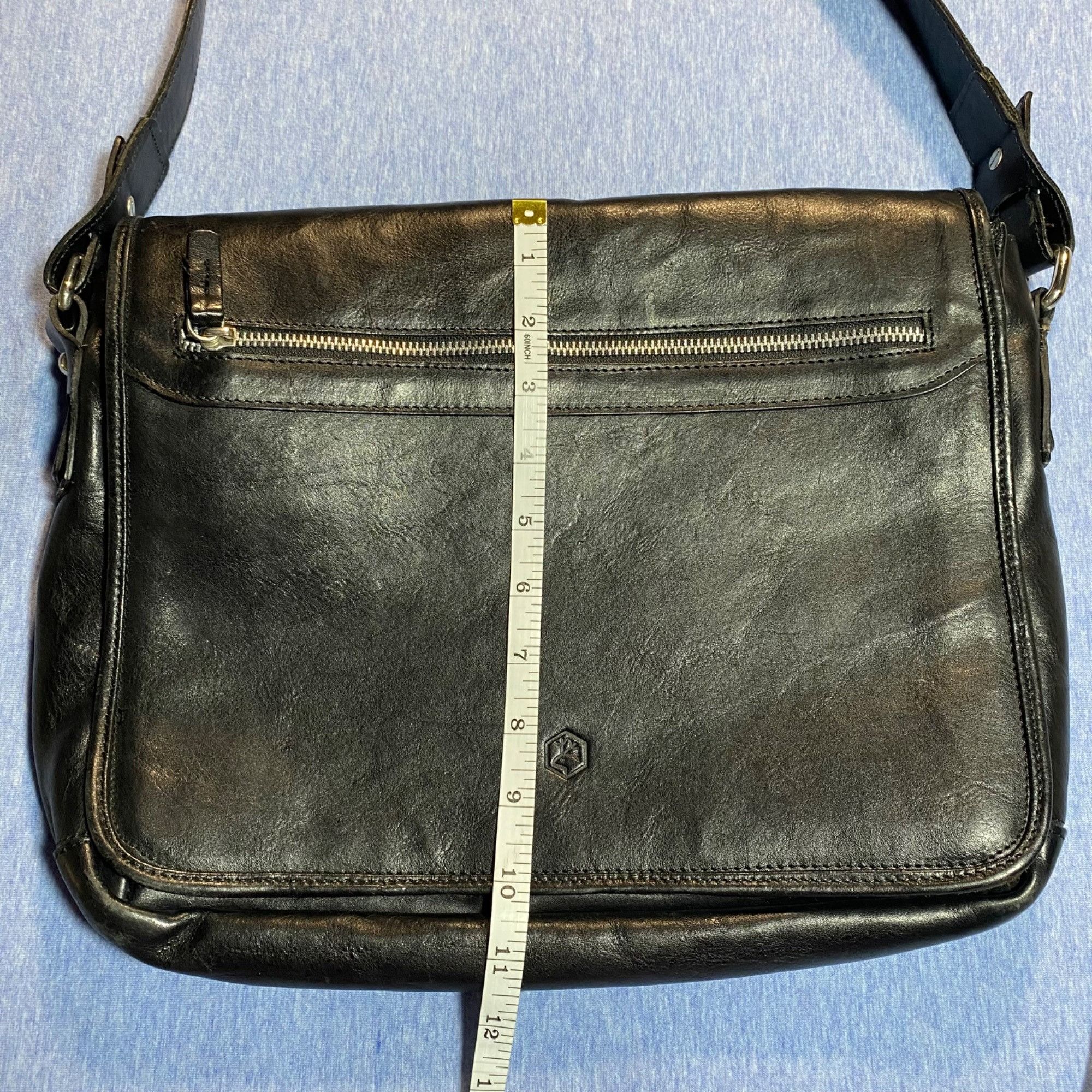 Other In Pell Genuine Leather 13" Messenger Bag with Adjustable St Size ONE SIZE - 5 Thumbnail