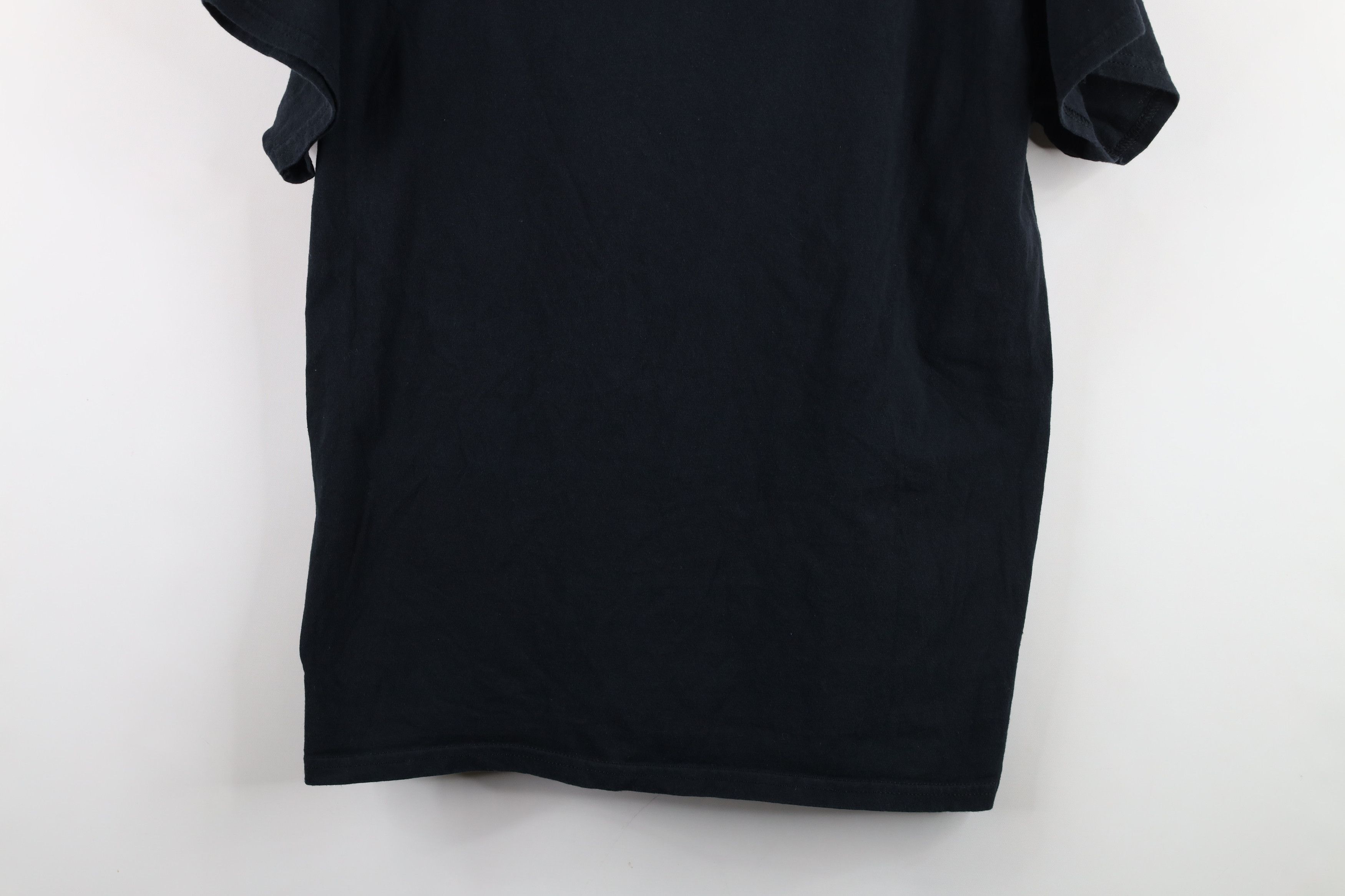 Vintage Vintage 90s Streetwear Cotton Short Sleeve T-Shirt Black Size US L / EU 52-54 / 3 - 3 Thumbnail