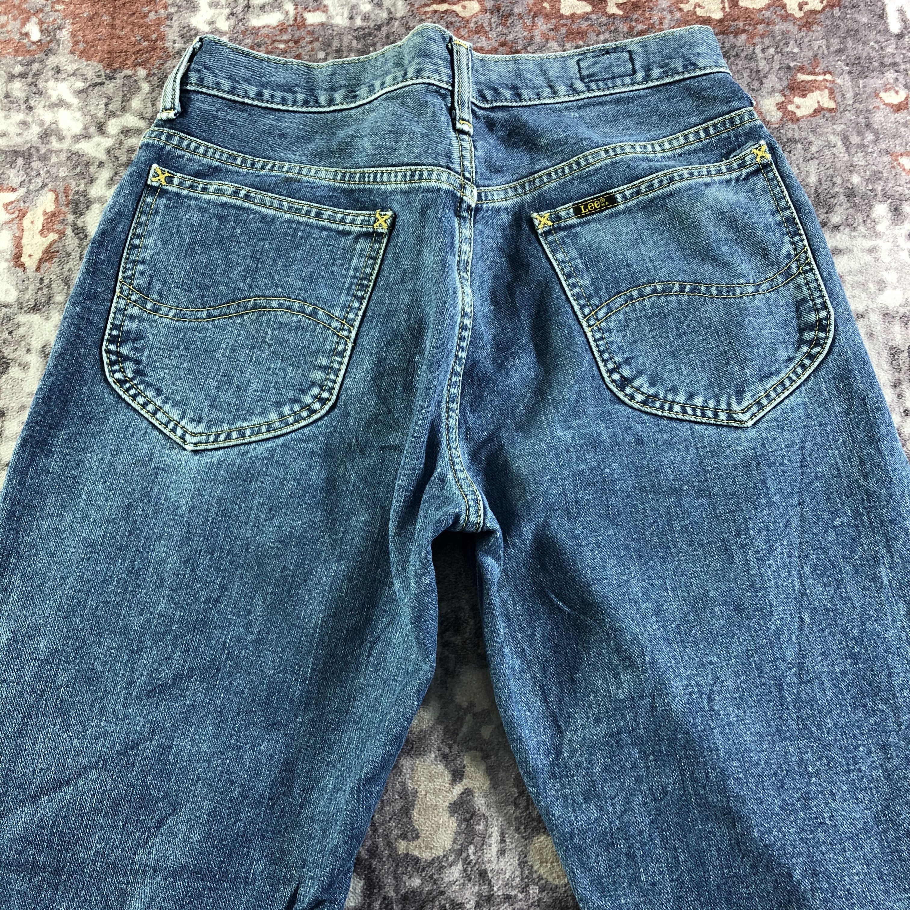 Lee Vintage Distress Lee Selvedge Jeans-JM3666 Size US 29 - 5 Thumbnail