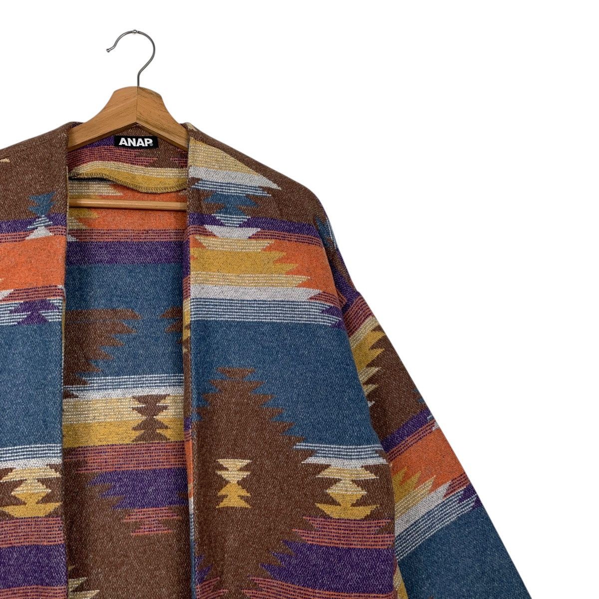 Japanese Brand Japanese Brand Anap Navajo Aztech Buttonless Coat Size M / US 6-8 / IT 42-44 - 5 Thumbnail