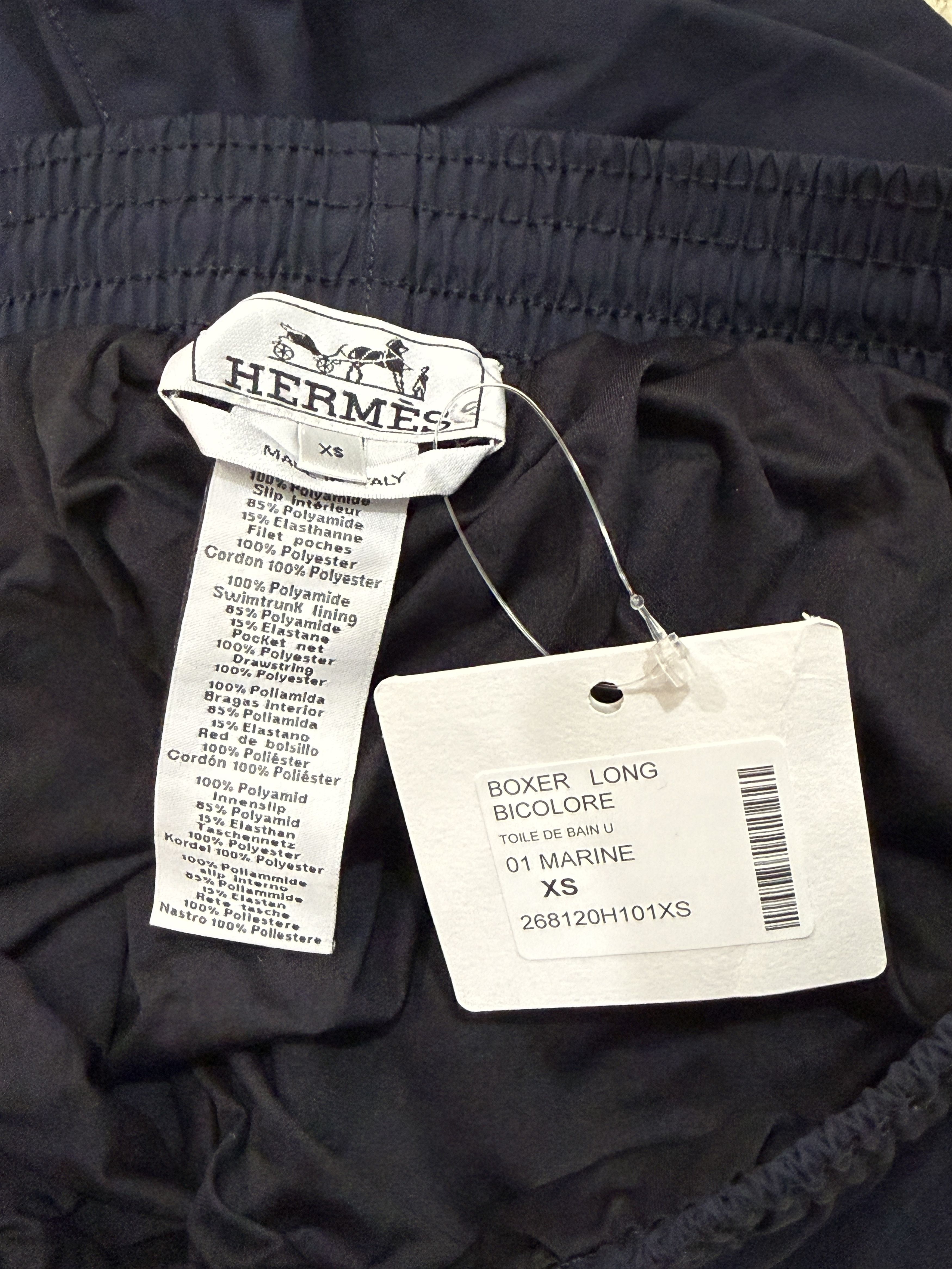 Hermes Hermes Mens Blue XS Swim Suit - New w/ Tags Size US 28 / EU 44 - 7 Thumbnail