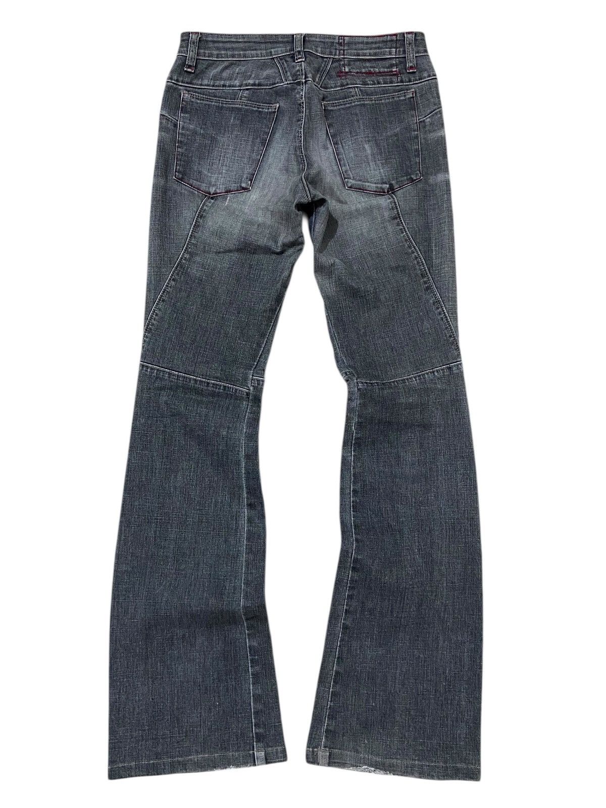 Marithe + Francois Girbaud Marithe Francois Girbaud Flared Stretch Denim Pants Size US 28 / EU 44 - 8 Thumbnail