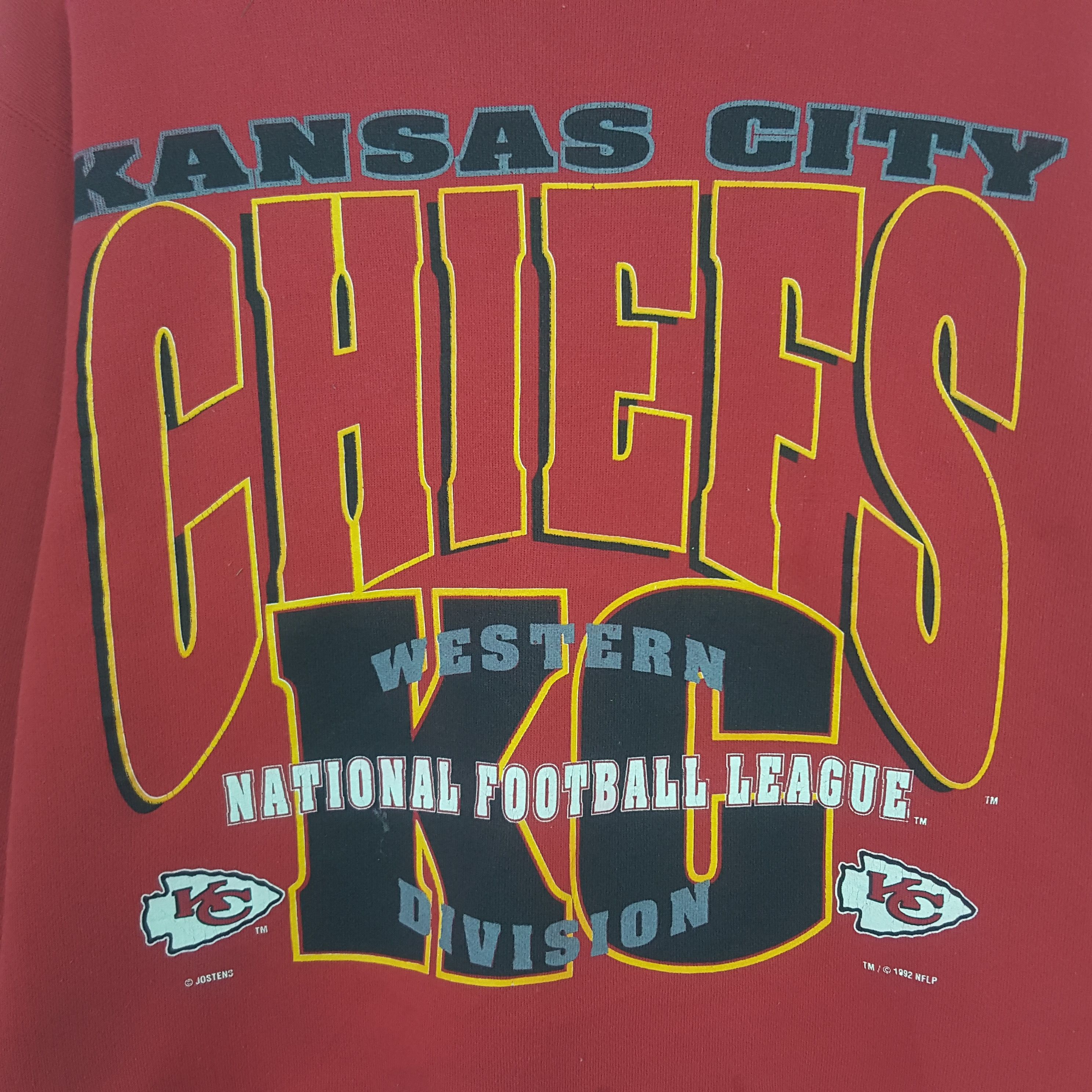 NFL Vintage Kansas City NFL Chiefs Sweatshirt Size US M / EU 48-50 / 2 - 2 Thumbnail