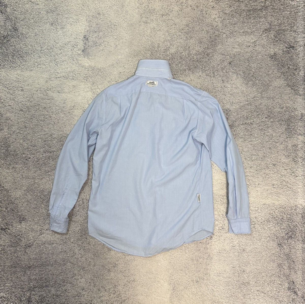 Hermes Hermes Men Shirt Long Sleeve 15 (1/2) 39 Button Front France Size US S / EU 44-46 / 1 - 12 Thumbnail