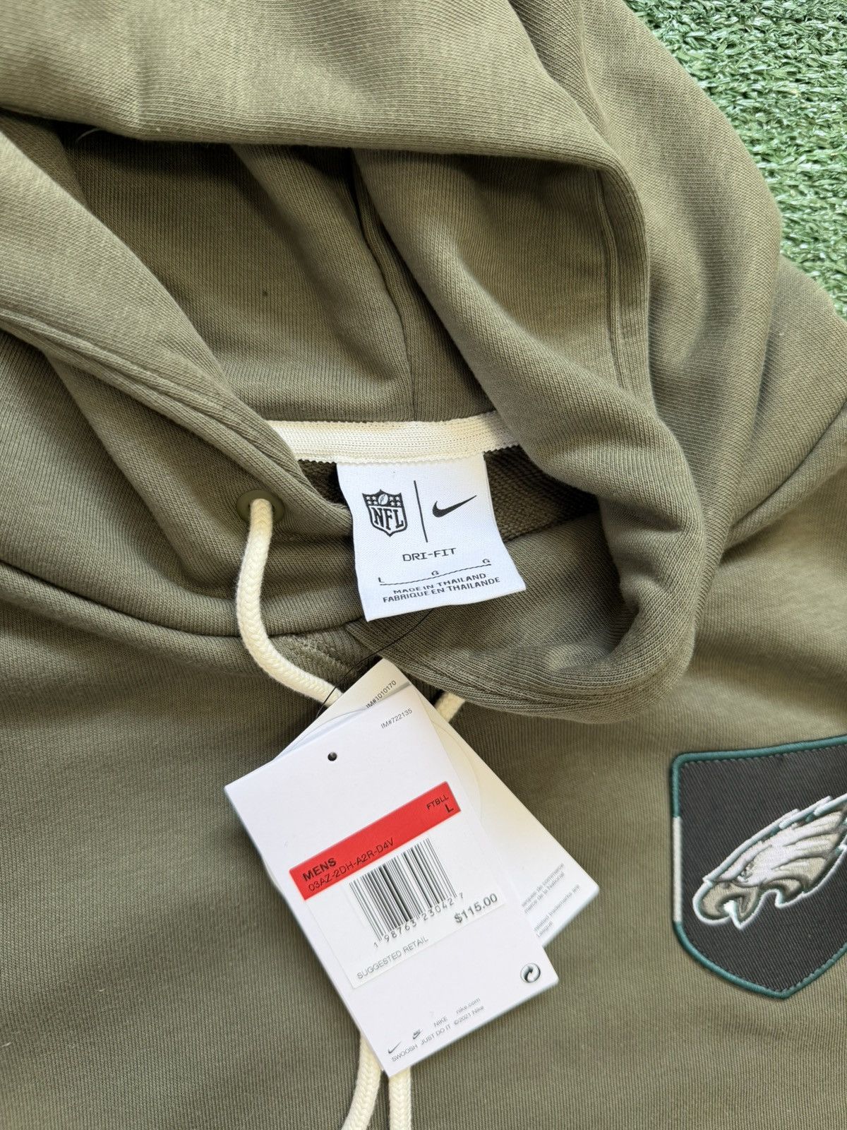 Nike Nike Philadelphia Eagles 2025 Salute to Service Hoodie Size US L / EU 52-54 / 3 - 3 Thumbnail
