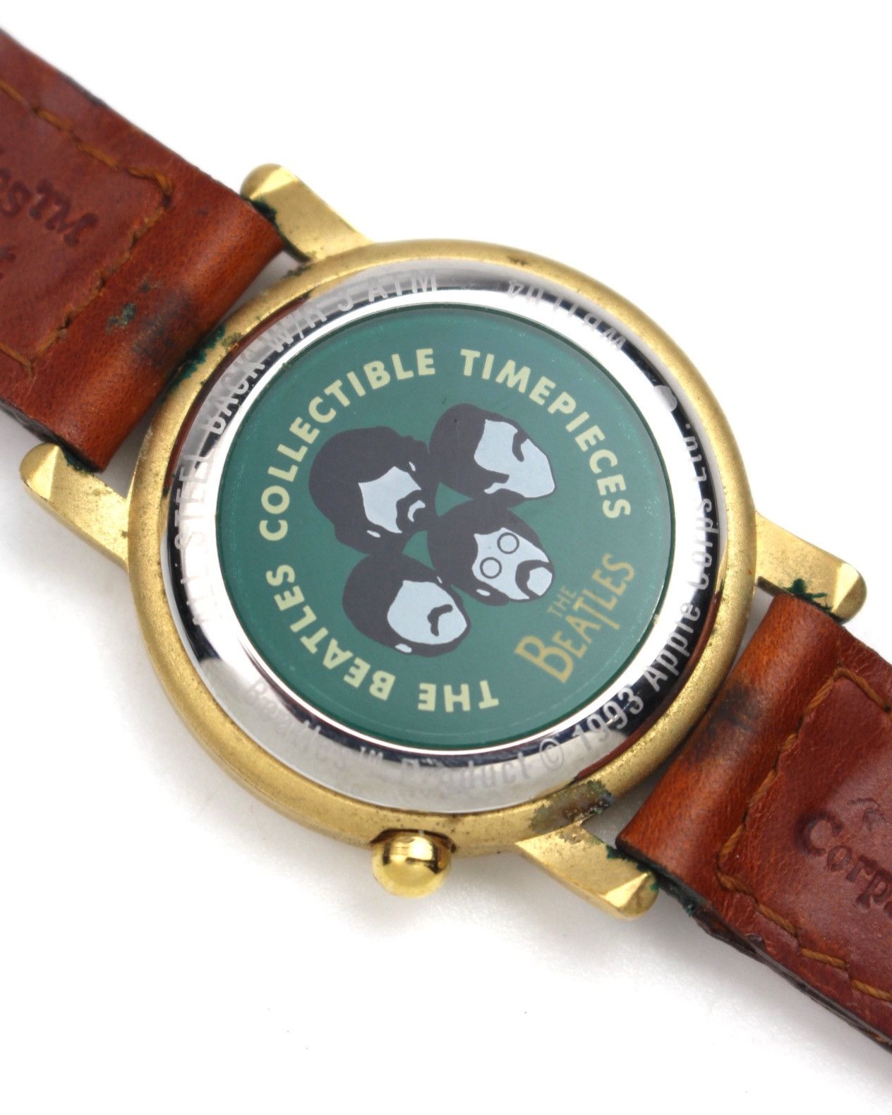 Vintage 1993 THE BEATLES 'A HARD DAY'S NIGHT' BRAIDED LEATHER WATCH Size ONE SIZE - 10 Thumbnail