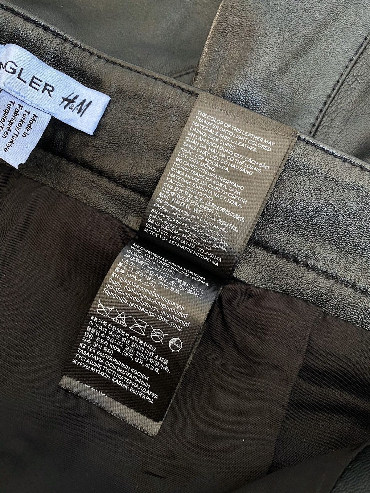 Mugler Mugler x H&M Leather Pants Size US 32 / EU 48 - 21 Thumbnail
