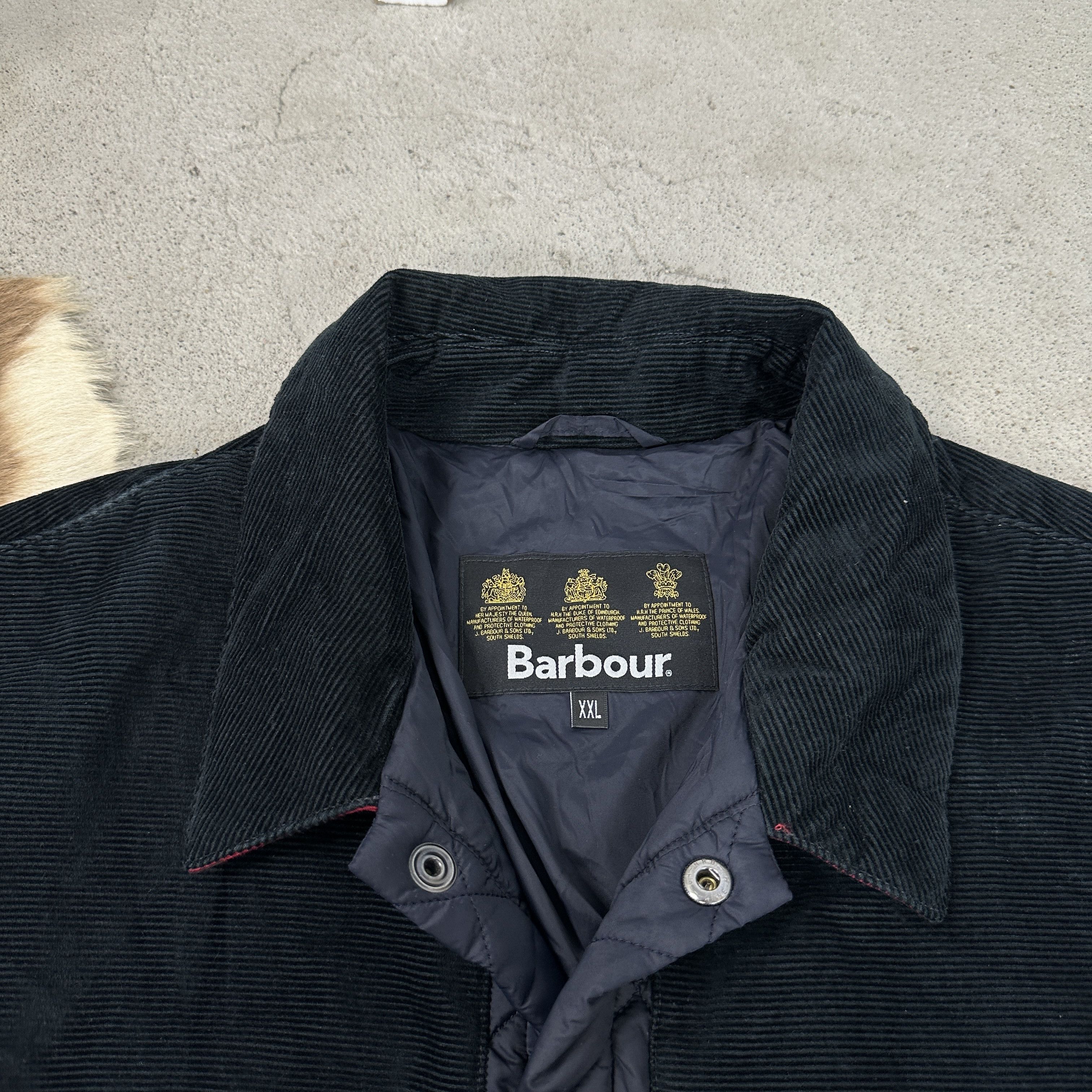 Barbour × Vintage Vintage Y2K Outdoor Streetwear 00s Barbour Quilted Jacket Size US XXL / EU 58 / 5 - 4 Thumbnail