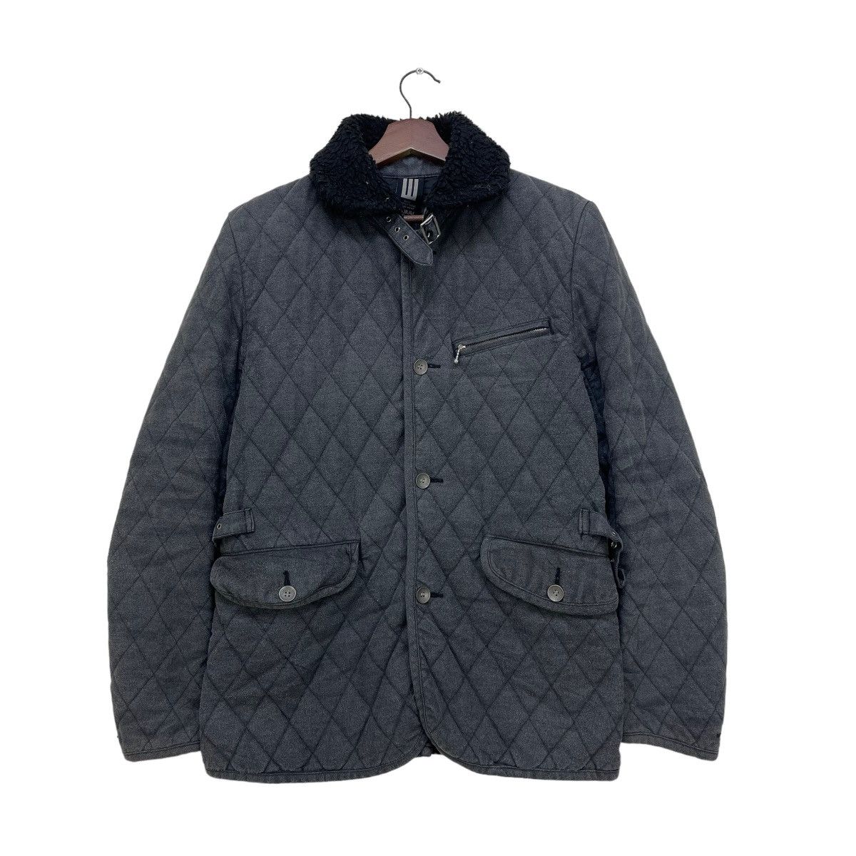 Edwin × Japanese Brand × Vintage Japanese Brand Edwin Quilted Fur Collar Size US M / EU 48-50 / 2 - 1 Thumbnail