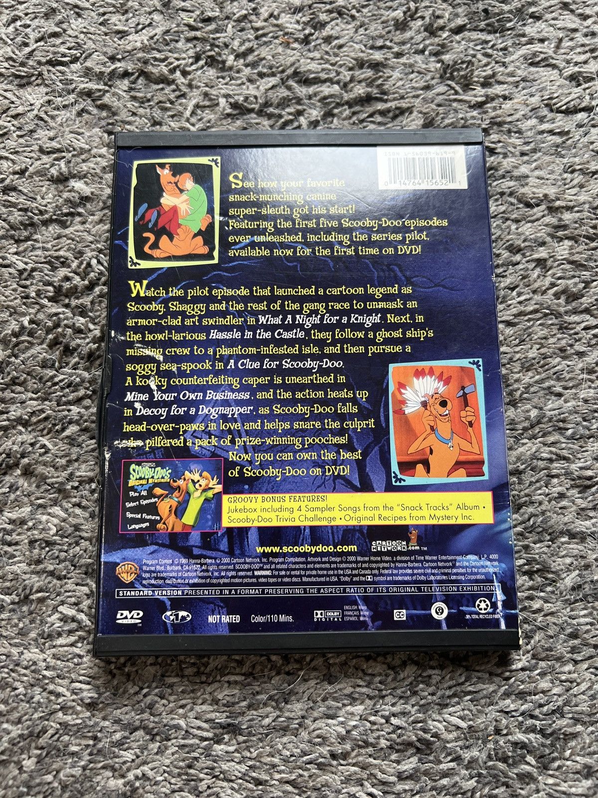 Cartoon Network Cartoon Network Scooby-Doo’s Original Mysteries (DVD) Size ONE SIZE - 2 Thumbnail