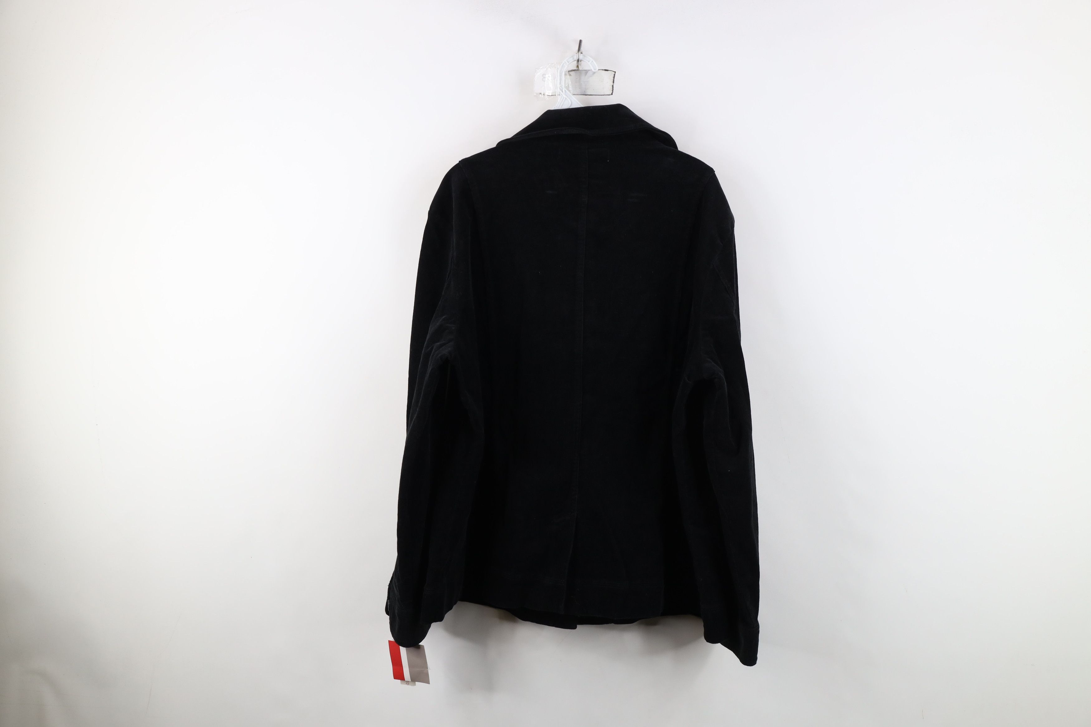 Vintage Deadstock Vintage Y2K Streetwear Button Trucker Jacket Black Size XXL / US 16-18 / IT 52-54 - 12 Thumbnail