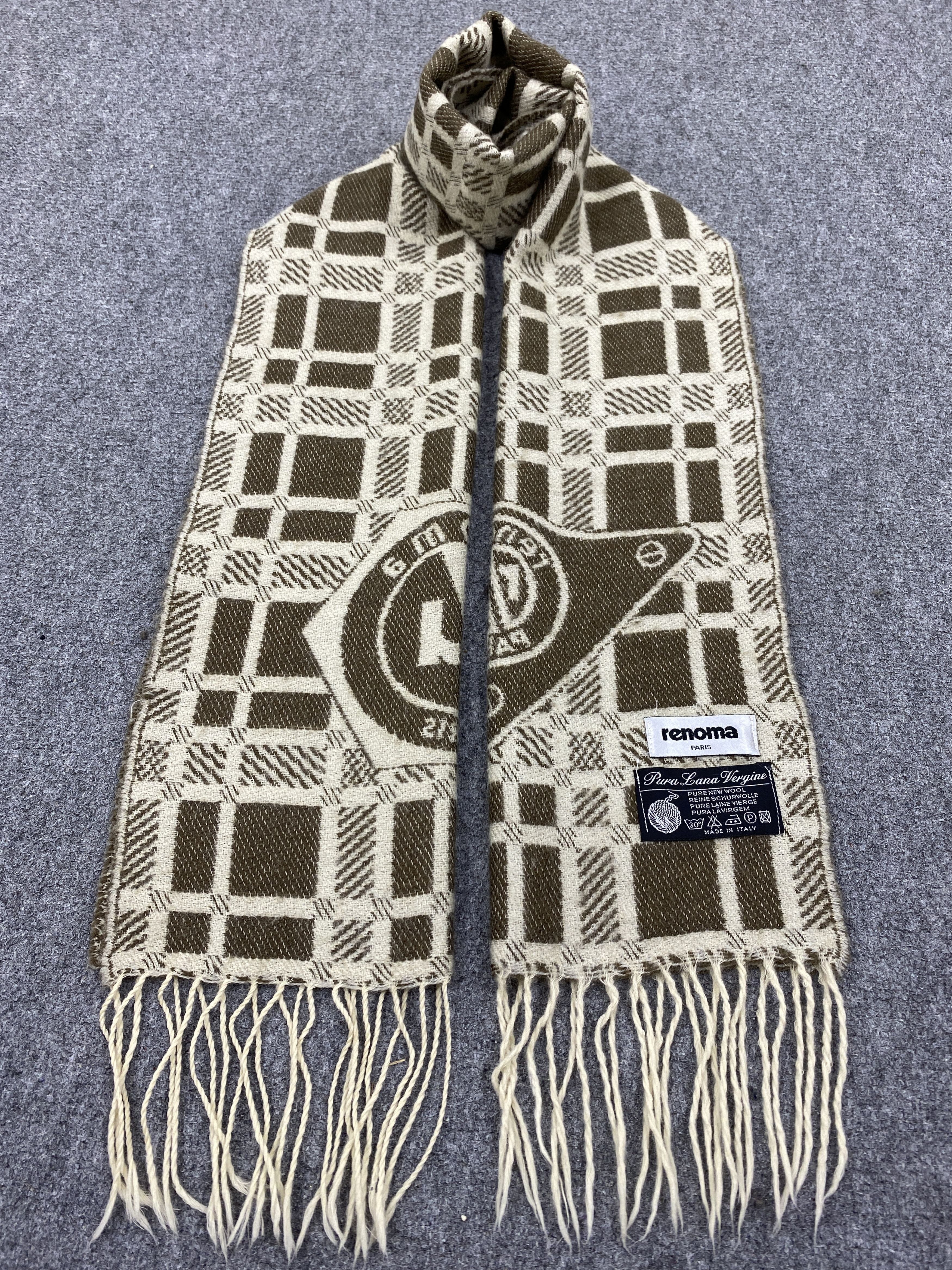 Renoma Renoma Paris Scarf / Muffler / Wool - SC0075 Size ONE SIZE - 1 Thumbnail