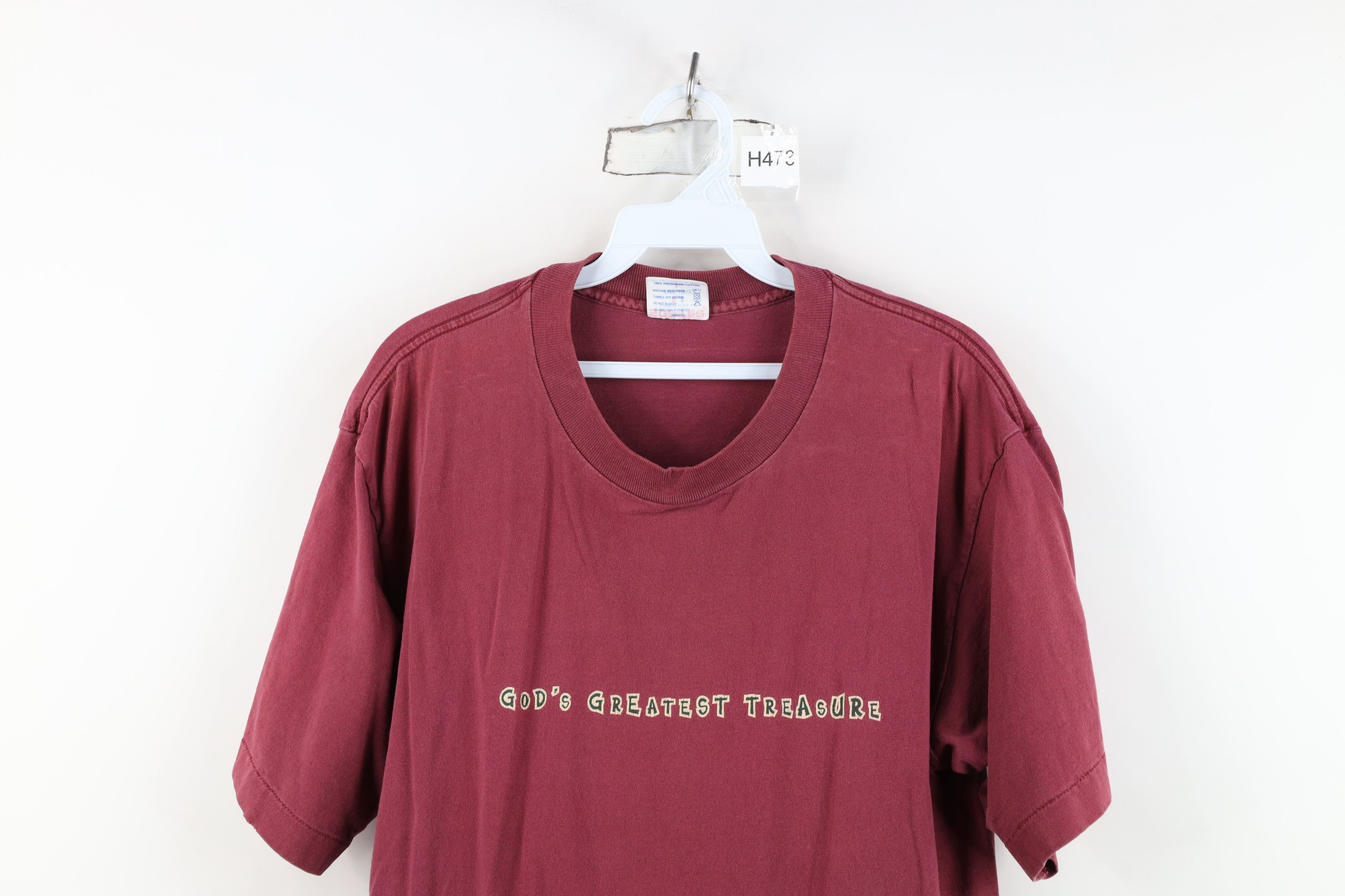 Vintage Vintage 90s Christian Treasure Steven Curtis Chapman T-Shirt Size US L / EU 52-54 / 3 - 2 Thumbnail