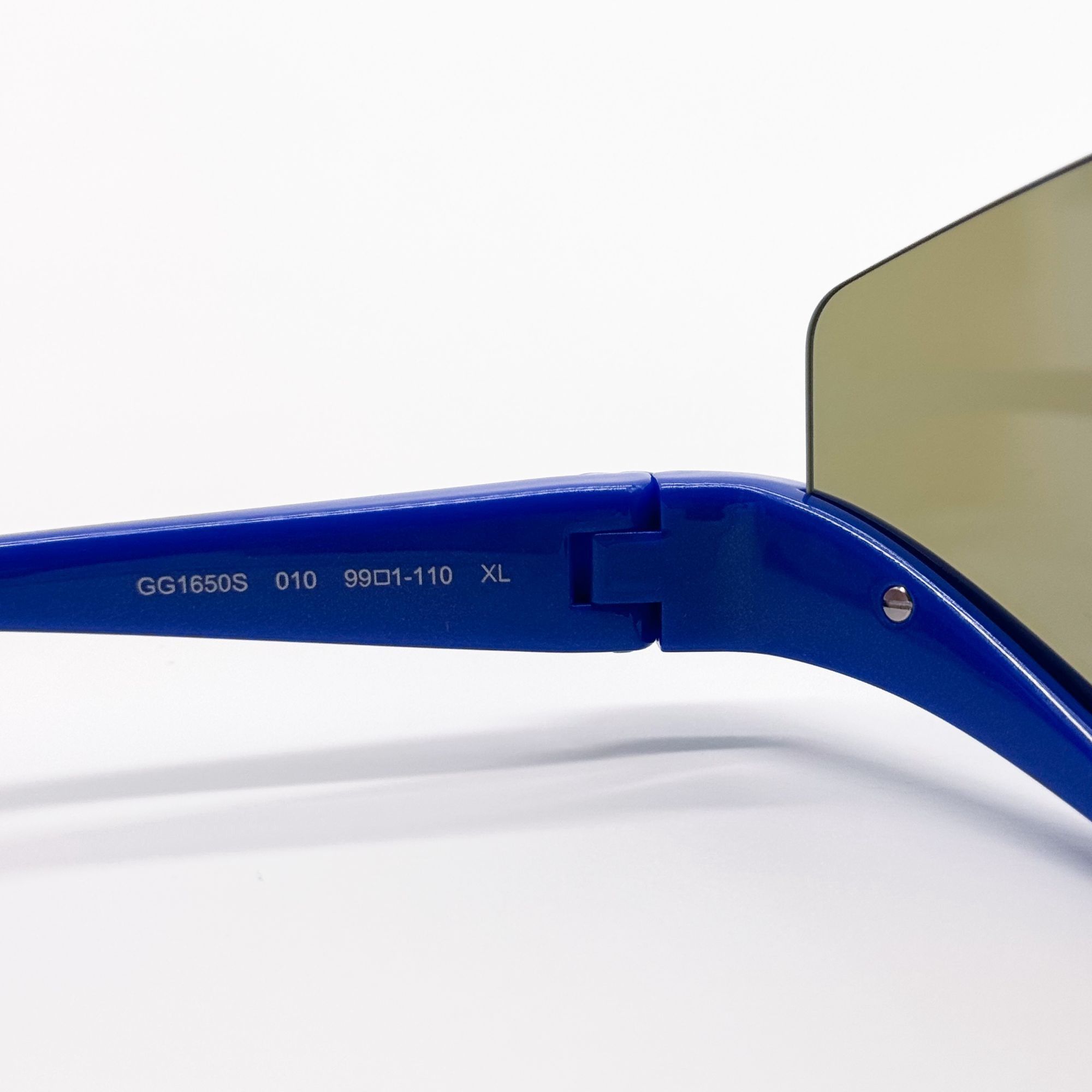 Gucci NEW GUCCI SUNGLASSES GG1650S 010 SHIELD BLUE UNISEX GUCCI Size ONE SIZE - 7 Thumbnail