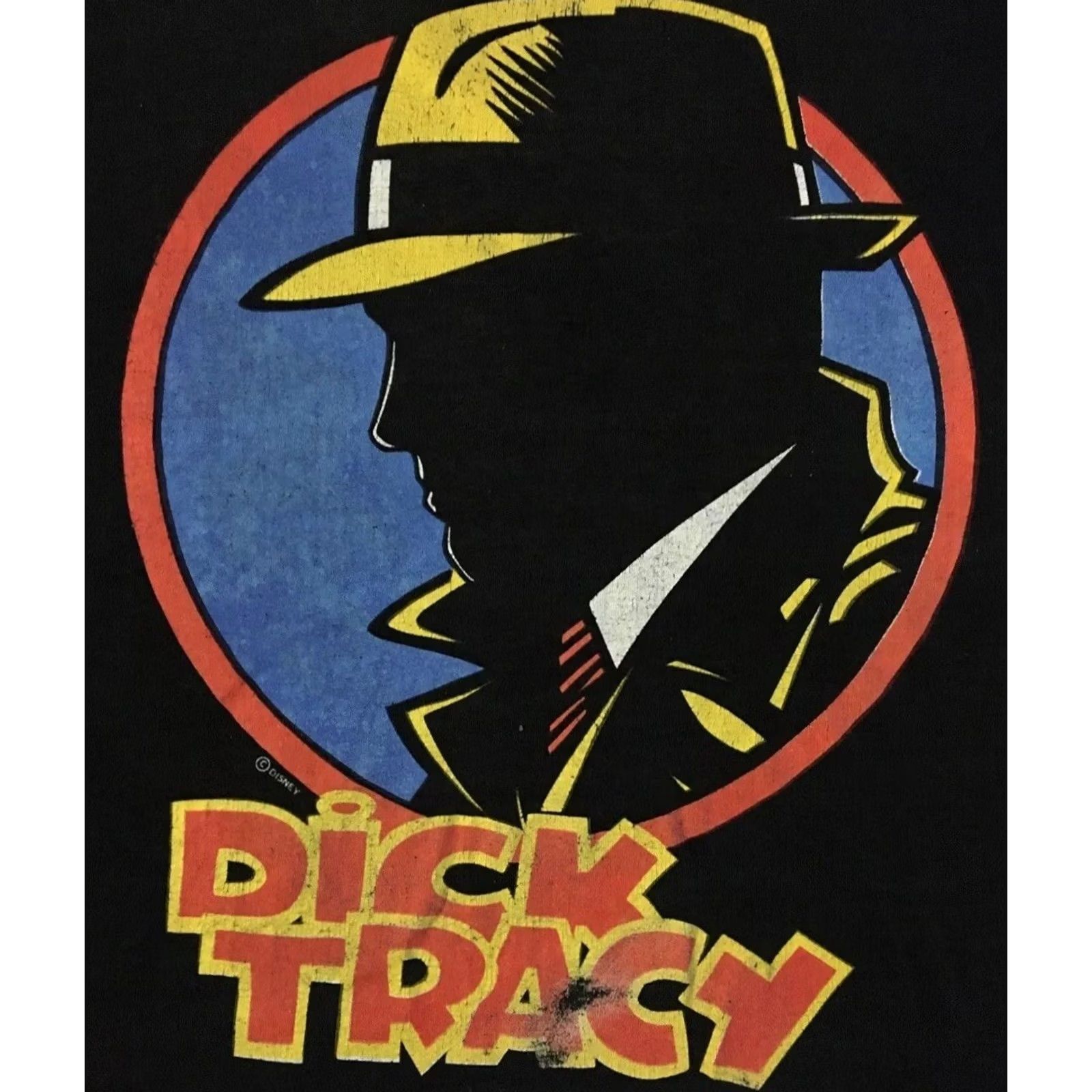 Disney VINTAGE Dick Tracy Promo Shirt M Disney Cartoon Movie TV Grunge 80s 90s Mickey Minnie Disney USA Black Mens Short Sleeve T-Shirt Size M Size US M / EU 48-50 / 2 - 3 Thumbnail