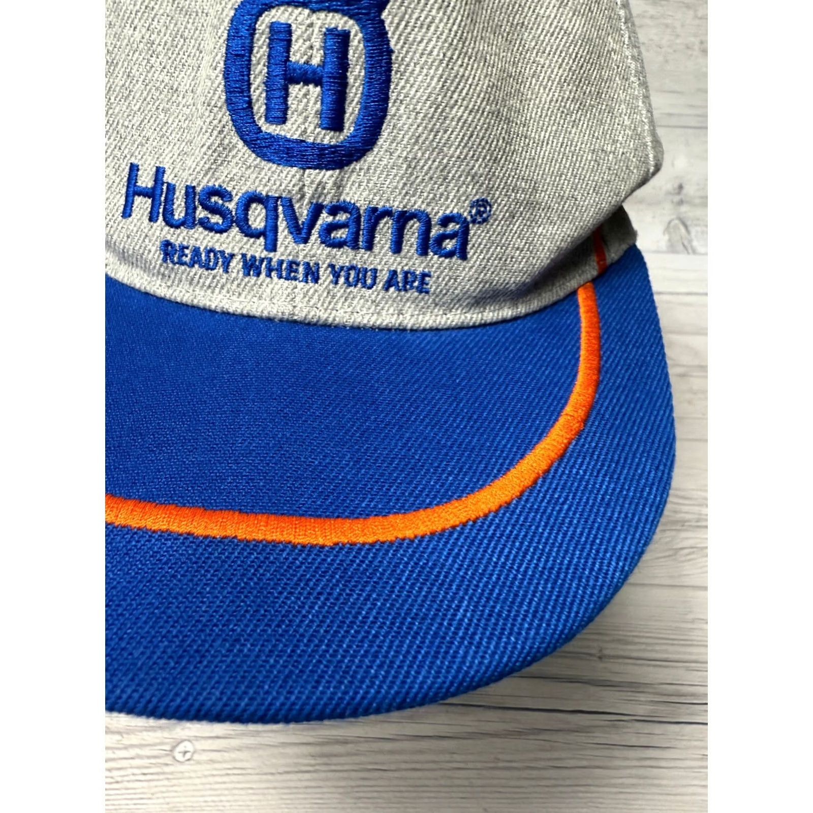 Vintage Husqvarna 25 years anniversary automower innovation limited edition rare cap Baseball Cap Men One Size Gray Mens Size ONE SIZE - 4 Thumbnail