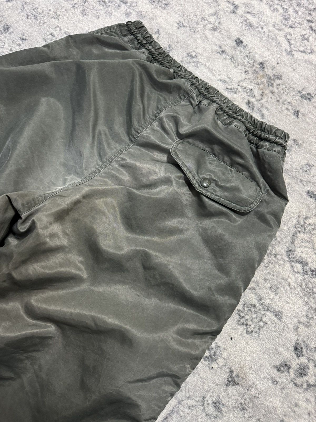 Japanese Brand VINTAGE HARD WASH QUILTED LINING FLIGHT BOMBER PANT Size US 32 / EU 48 - 8 Thumbnail