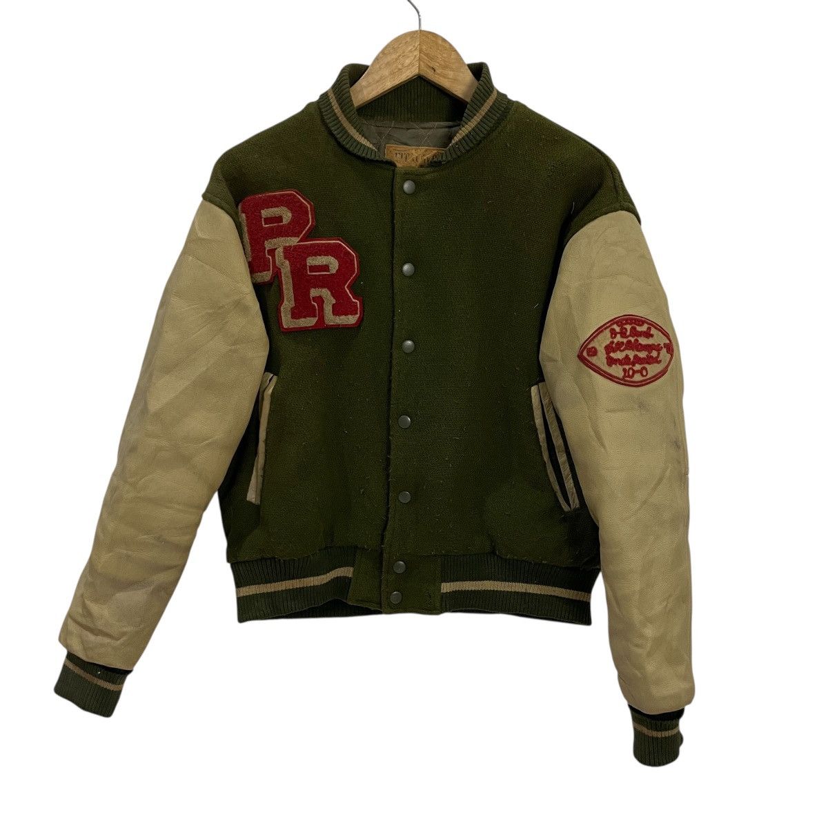 Vintage Vintage Deaven Thorpes Varsity Jacket Size US M / EU 48-50 / 2 - 2 Thumbnail
