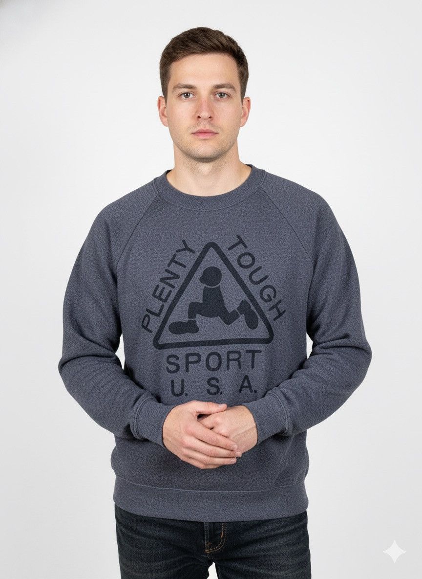 Issey Miyake 90s Plenty Tough Sport Usa Vintage Crewneck Z236 Size US L / EU 52-54 / 3 - 1 Thumbnail