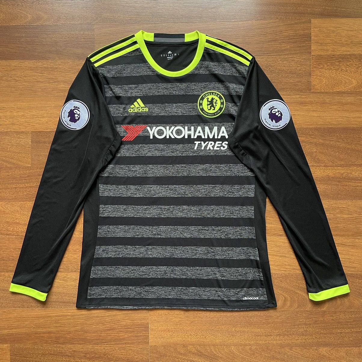 Adidas × Chelsea Soccer CHELSEA ADIDAS 2016/2017 FOOTBALL AWAY JERSEY #10 HAZARD Size US M / EU 48-50 / 2 - 2 Thumbnail