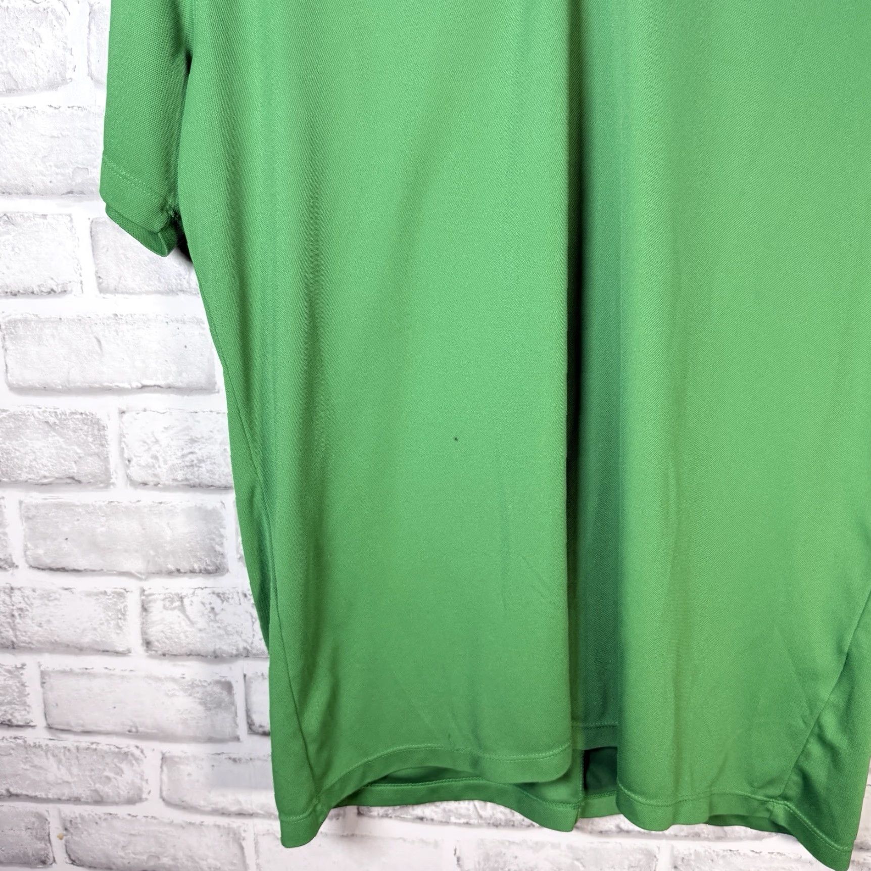 Nike Nike Polo Shirt Dri-Fit Athletic Green Men's L Adult Polo Green Nike Shirt Mens L Size US L / EU 52-54 / 3 - 3 Thumbnail
