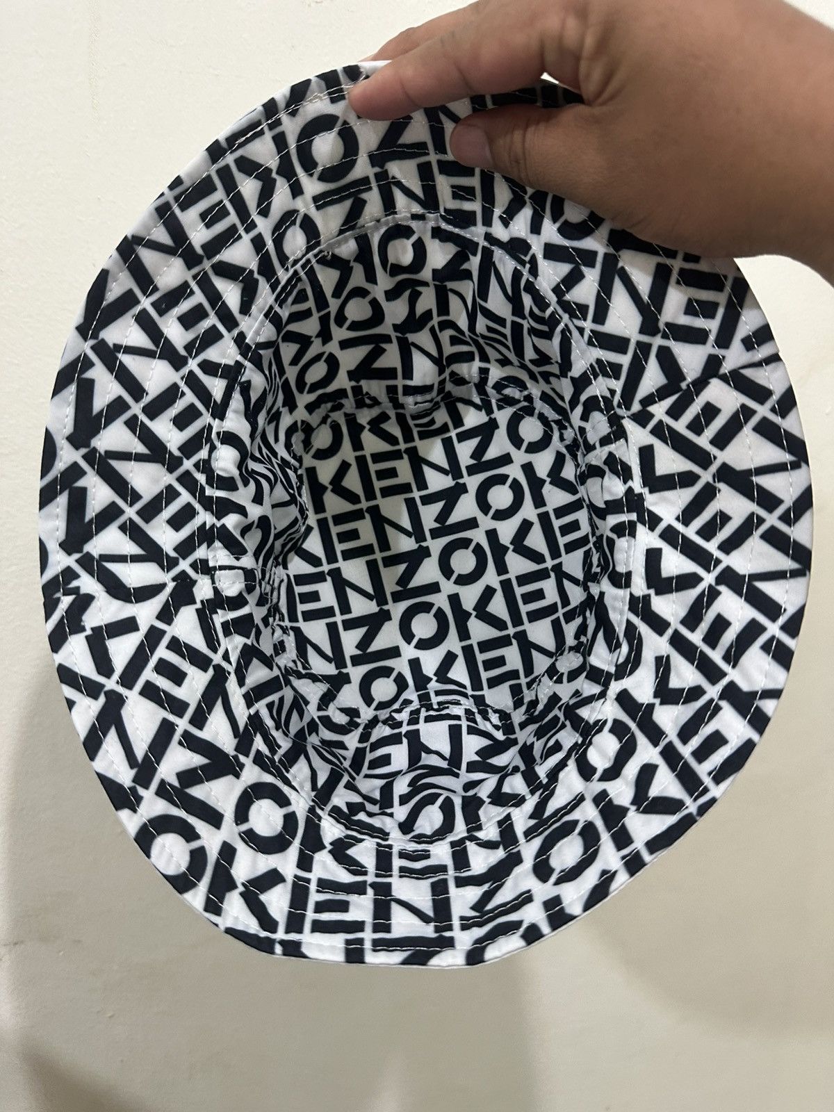 Kenzo Kenzo All Over Printed Reversible Bucket Hat Size ONE SIZE - 10 Thumbnail
