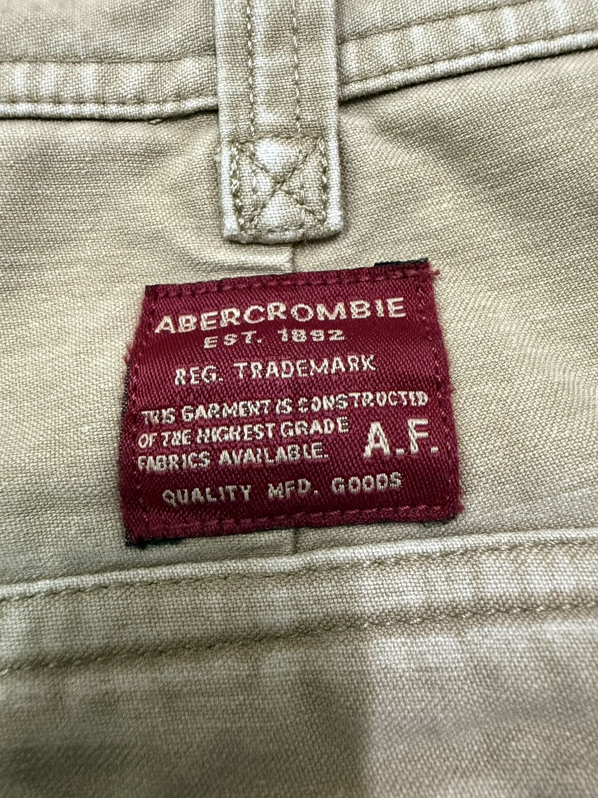 Abercrombie & Fitch Abercrombie and fitch khakis cargo short pants Size US 34 / EU 50 - 10 Thumbnail