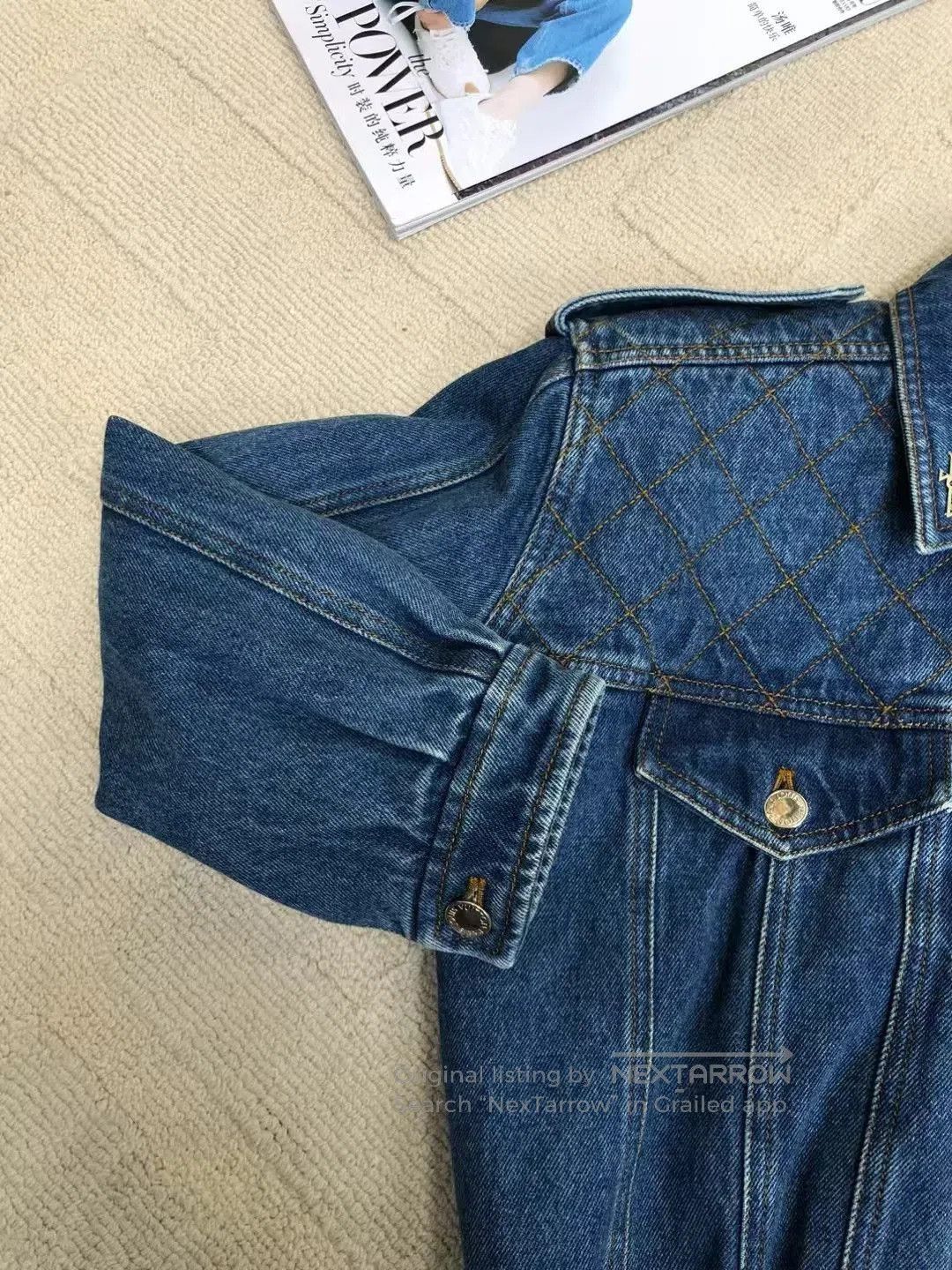 Louis Vuitton Louis Vuitton Blue Denim Jacket. Size XXS / US 00 / IT 34 - 3 Thumbnail