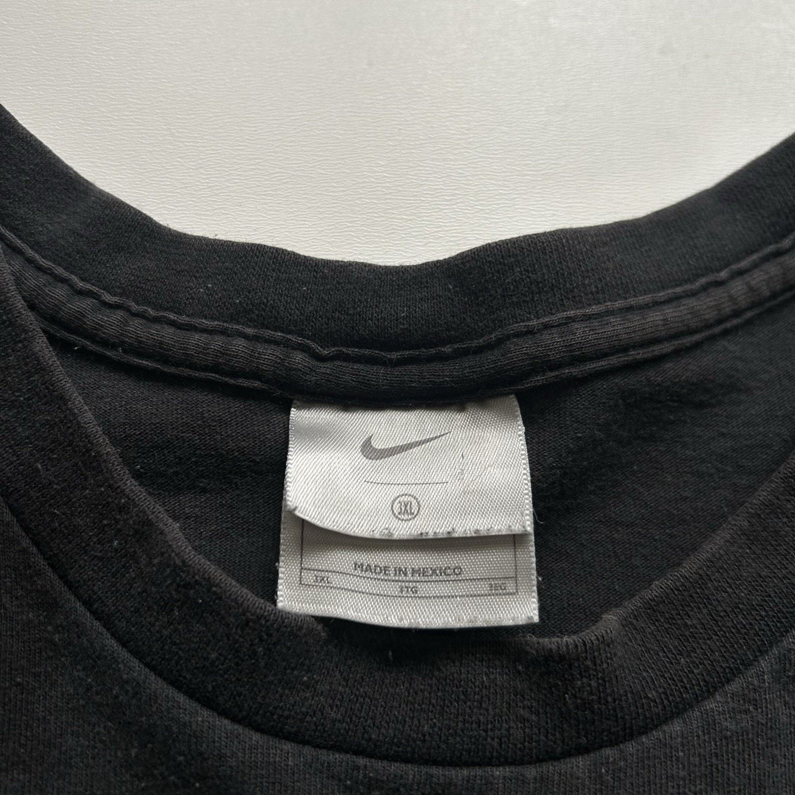 Nike Vintage Nike T Shirt Size 3XL Faded Black Y2K Center Swoosh Size US XXL / EU 58 / 5 - 3 Thumbnail