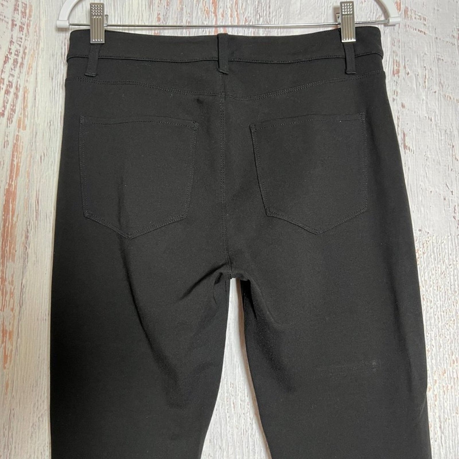 L'AGENCE L'AGENCE Gigi Ponte Crop Trousers Black Size 28 Size 28" / US 6 / IT 42 - 6 Thumbnail