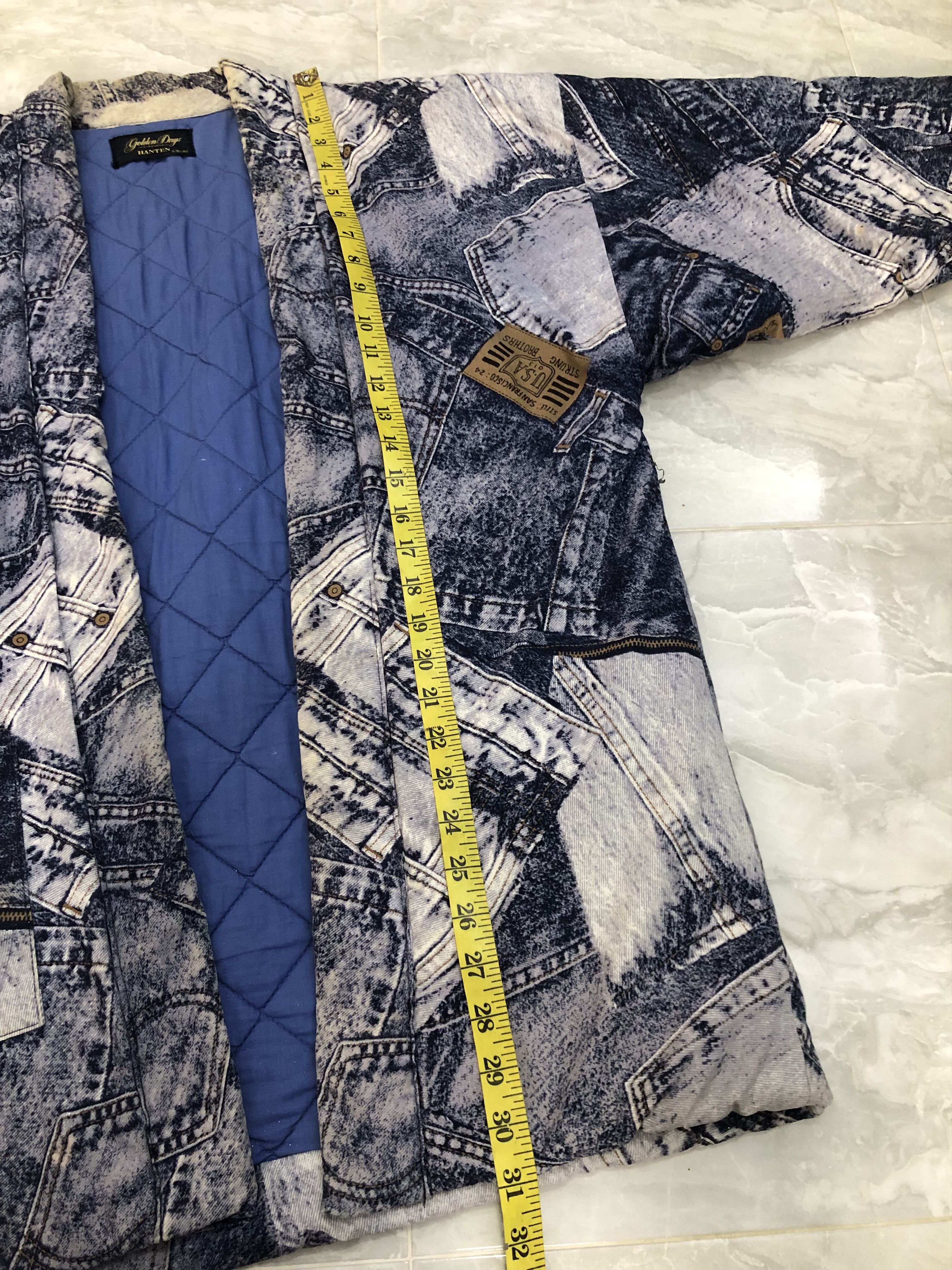 Japanese Brand Golden Days HANTEN Patchwork Jacket Size US L / EU 52-54 / 3 - 15 Thumbnail