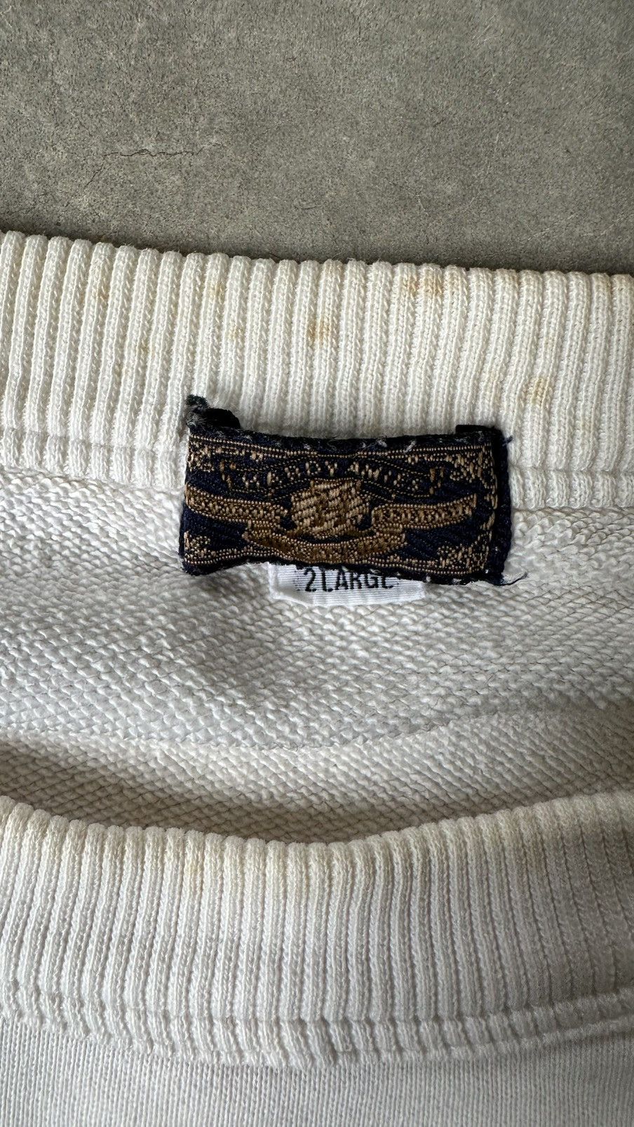 Hardy Amies VINTAGE HARDY AMIES LONDON SWEATSHIRT Size US XXL / EU 58 / 5 - 4 Thumbnail